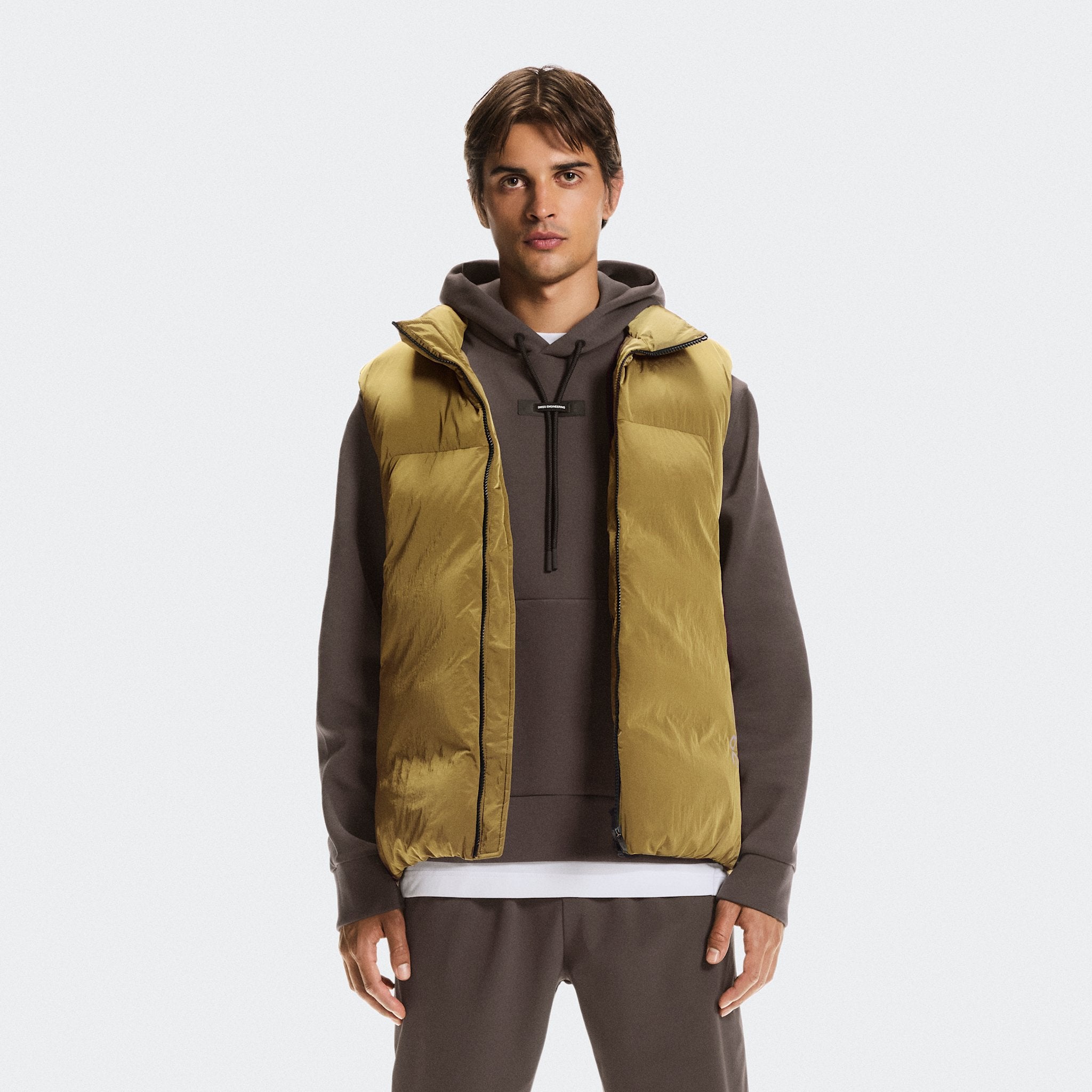 On All-Day Puffer Vest Nutmeg