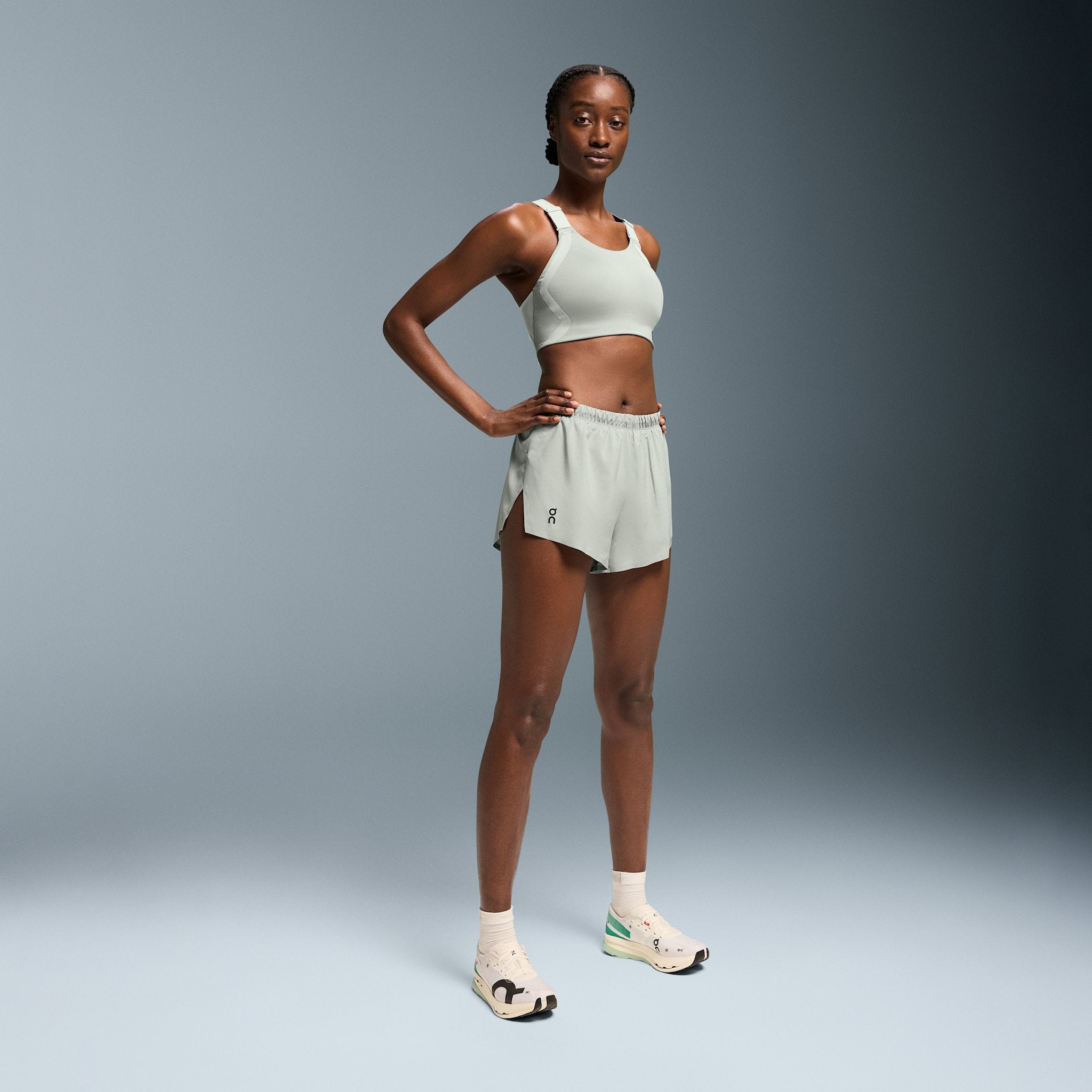 On Race Shorts Iron