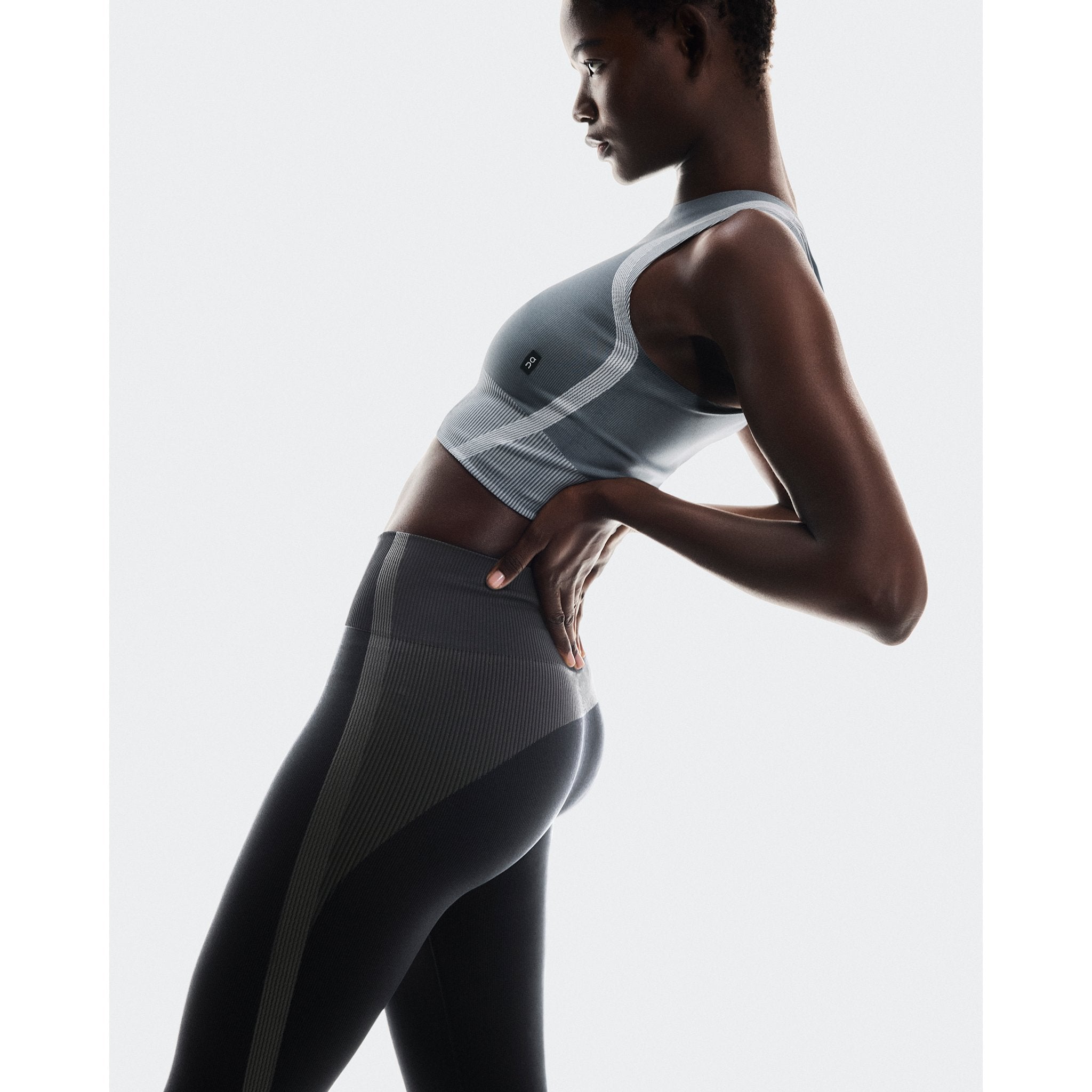 On Studio Knit Tights Black | Eclipse
