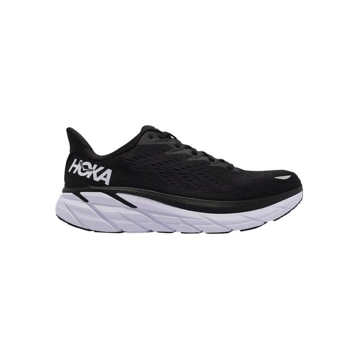 Hoka Clifton 8 2E Wide 'Black White'