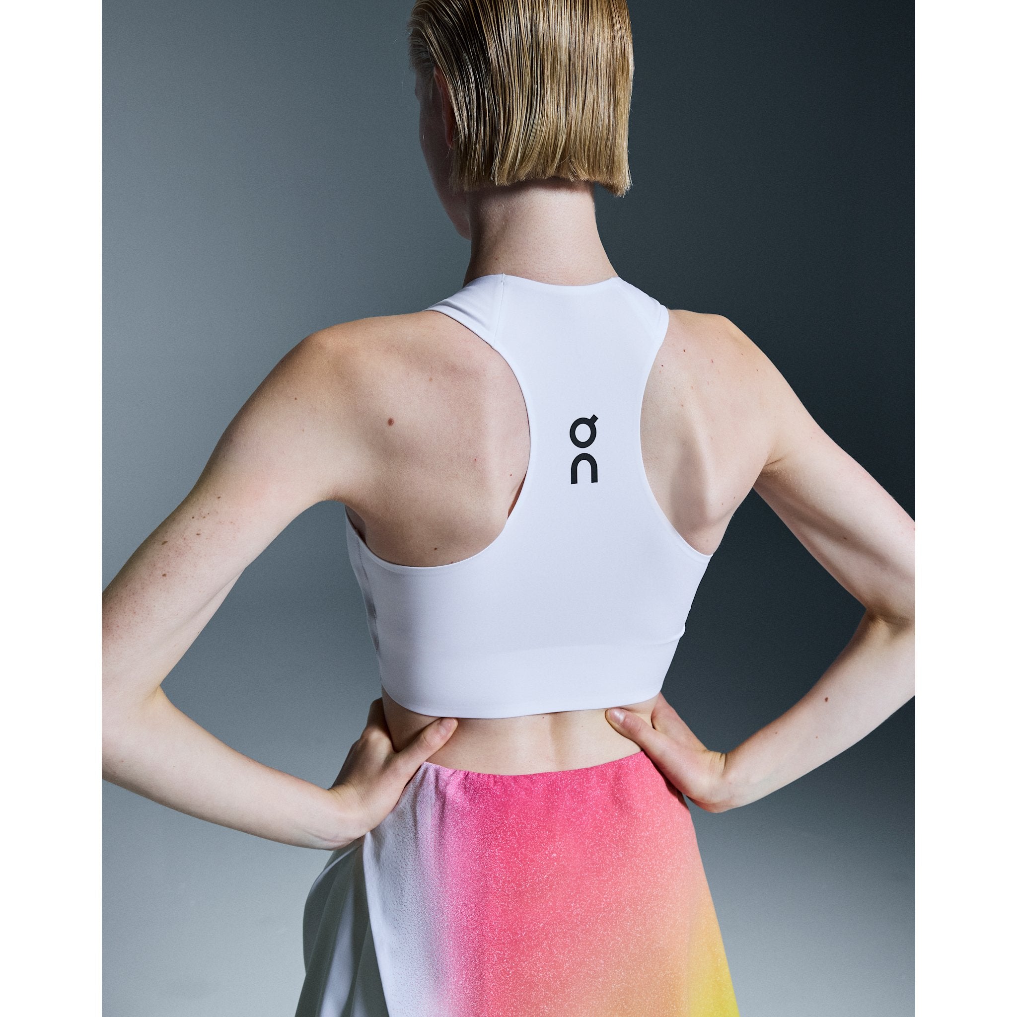 On Court Crop Top White