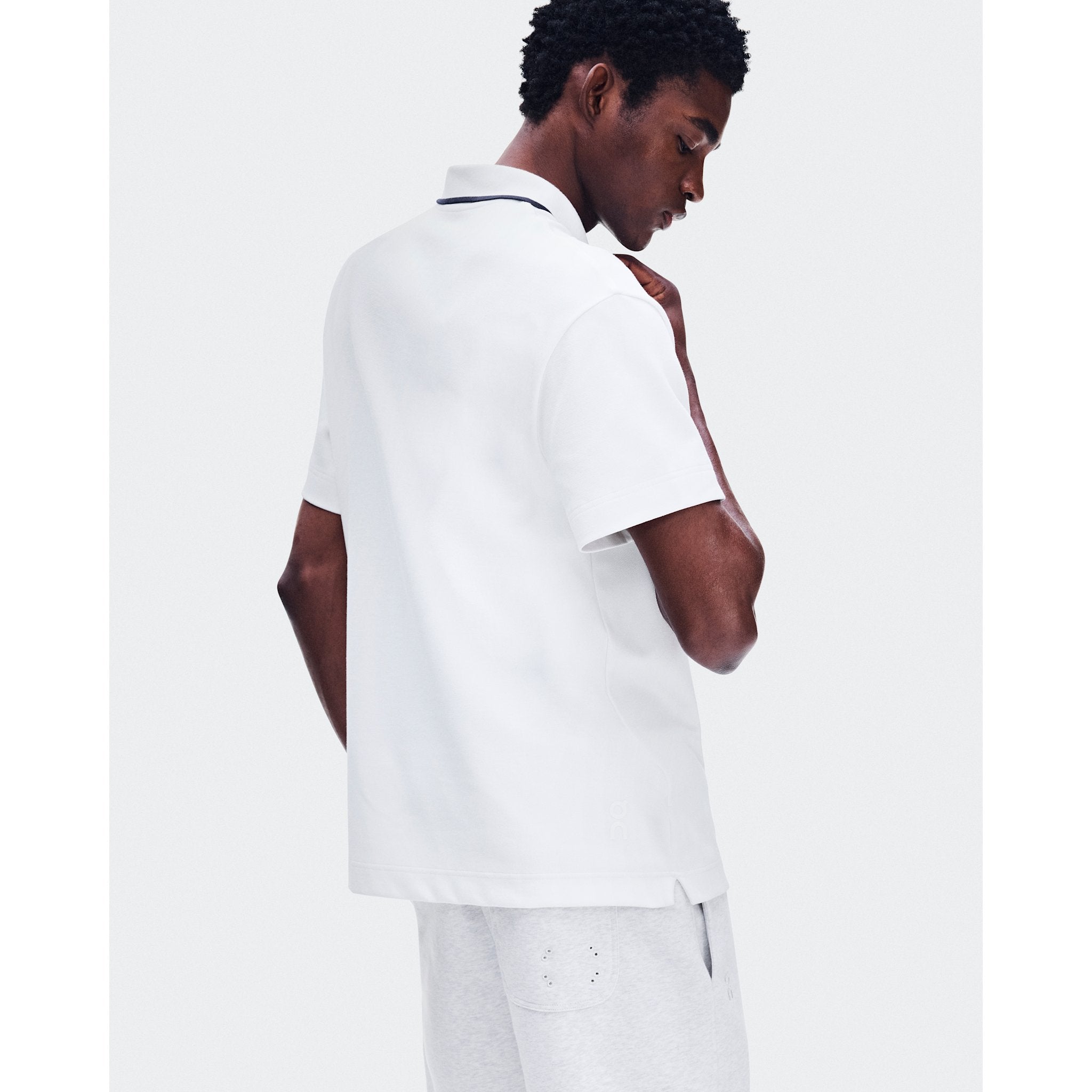 On Courtside Polo All White