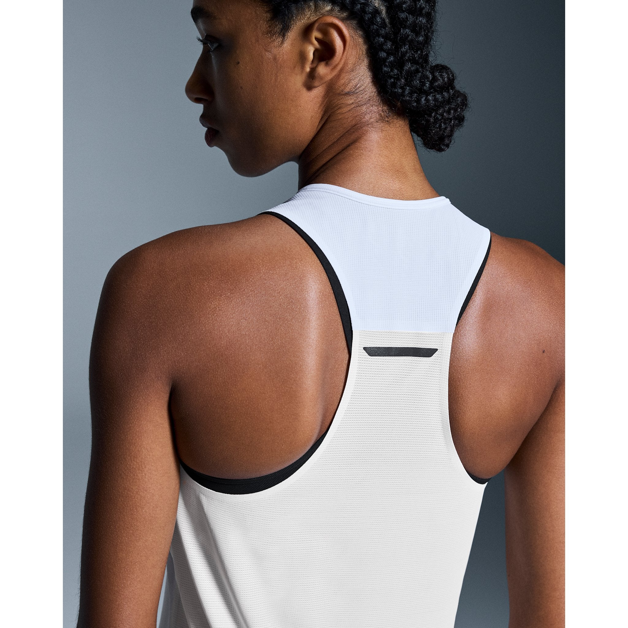 On Performance Tank White | Silver