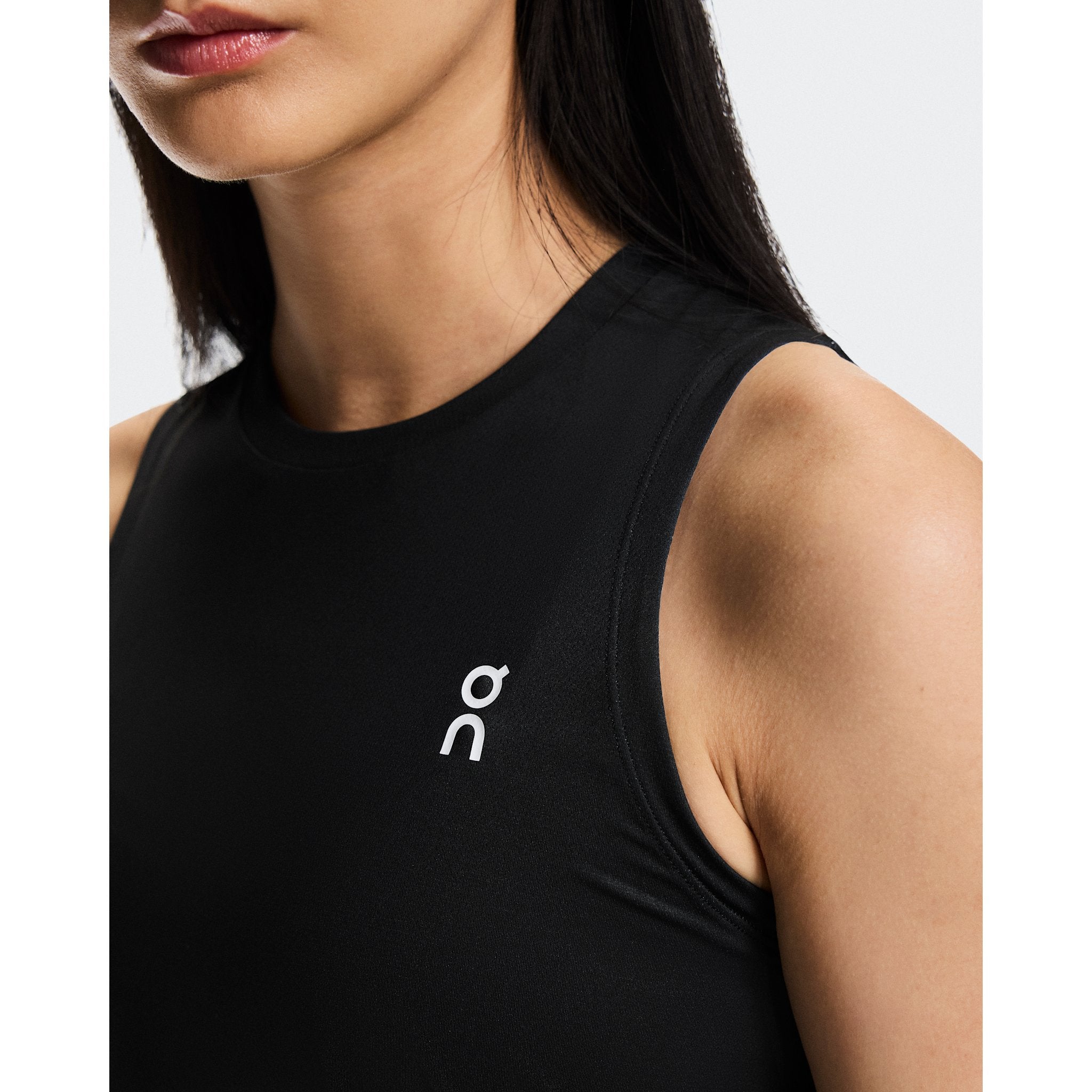On Court Tank Black | Rock