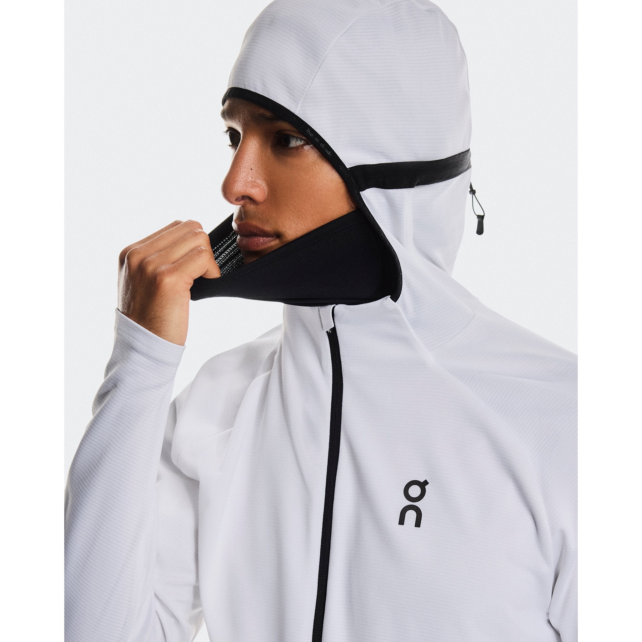 On Climate Zip Hoodie White