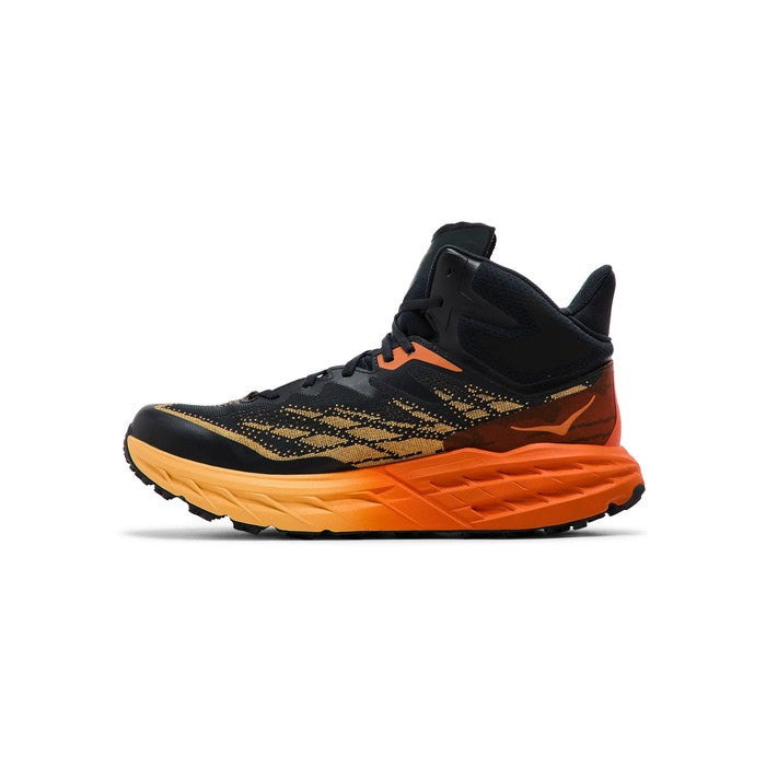 Hoka Speedgoat 5 Mid GORE-TEX 'Blue Graphite Amber Yellow'