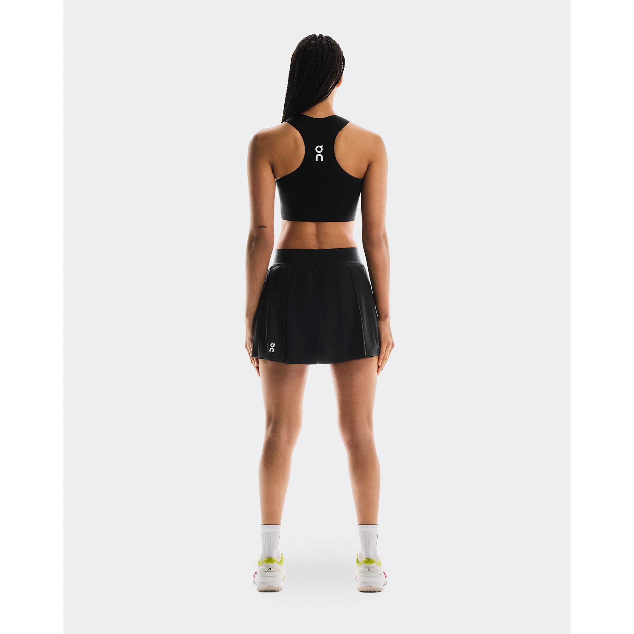 On Court Skirt Pleated Black