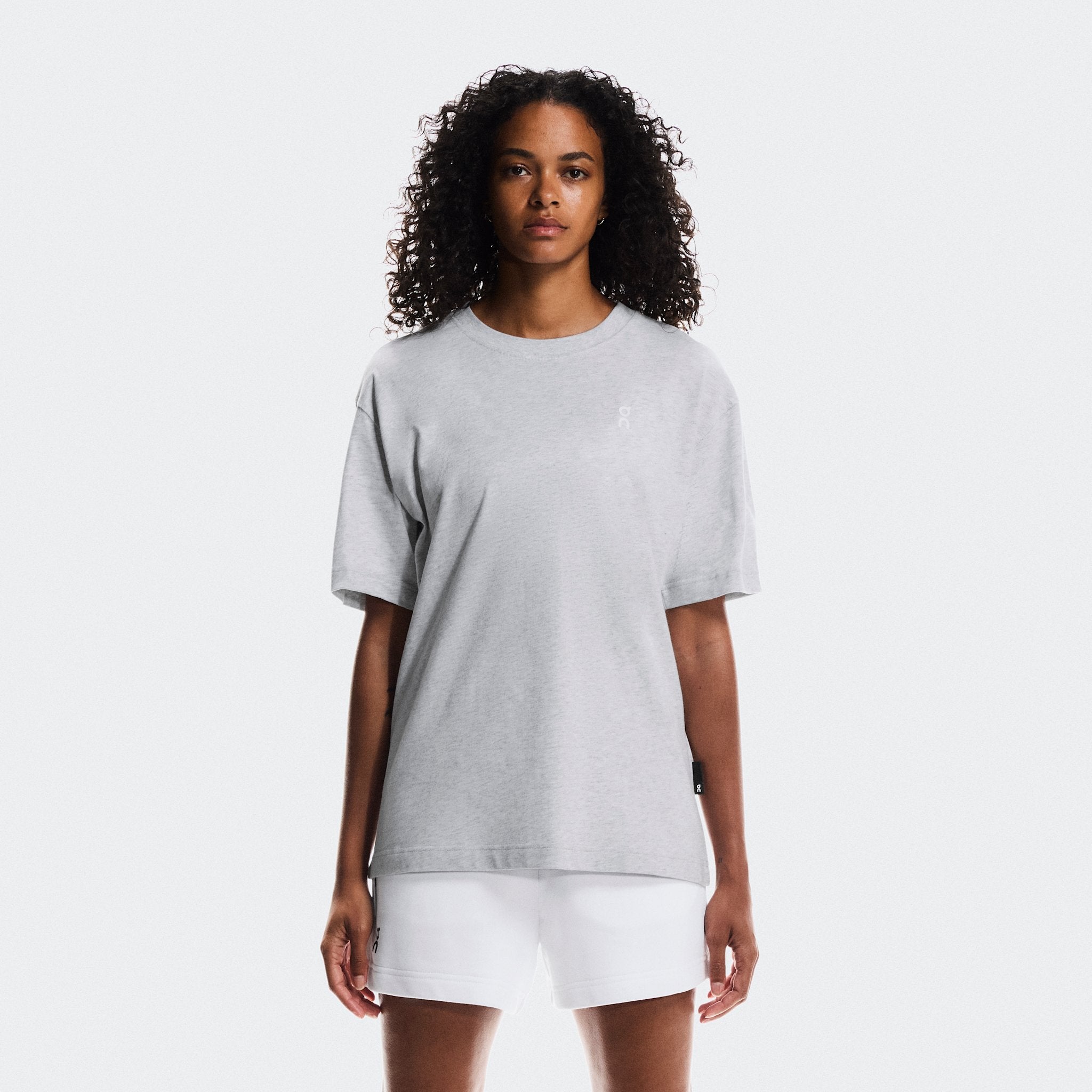 On Club-T Smash Grey Heather