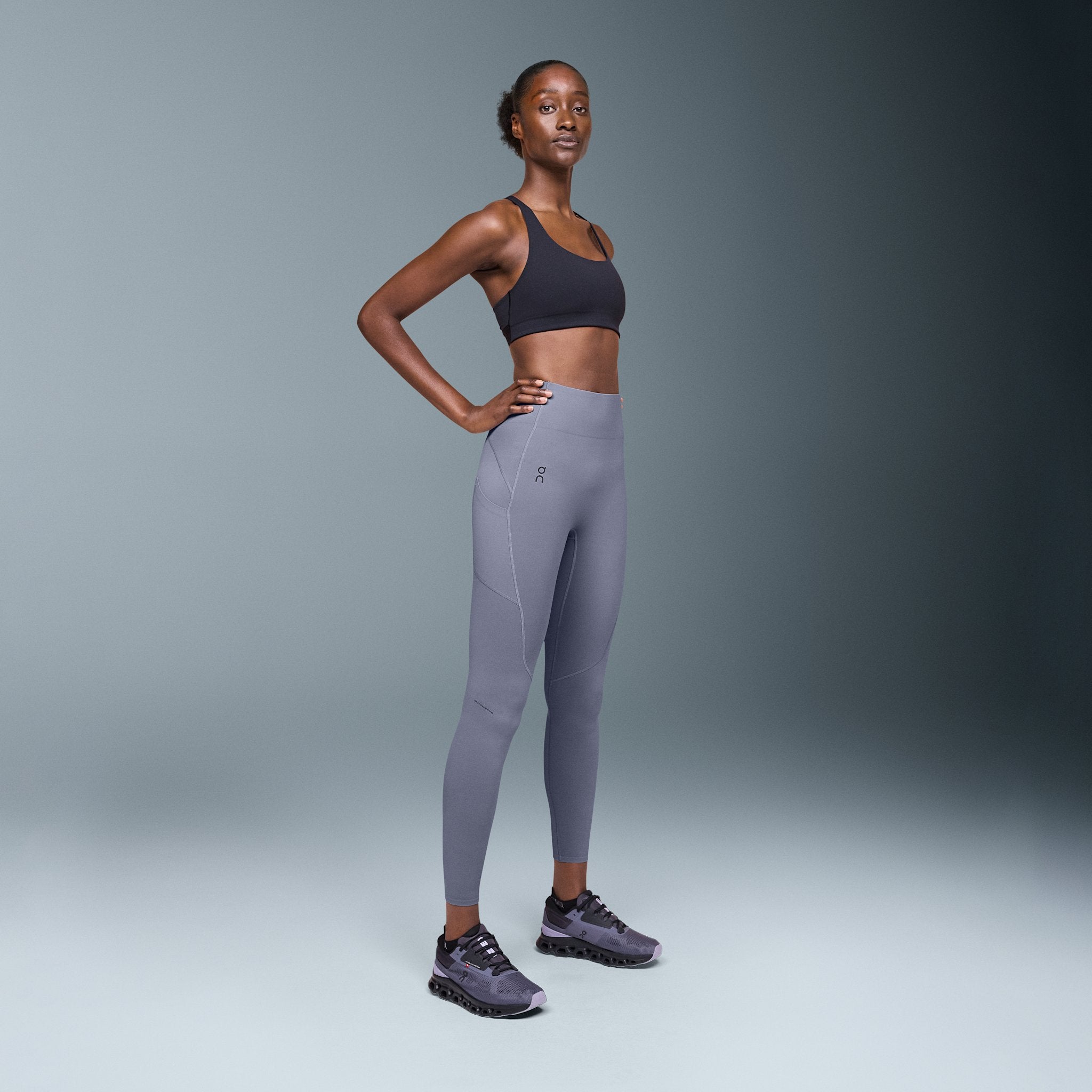 On Movement Tights Long Mulberry