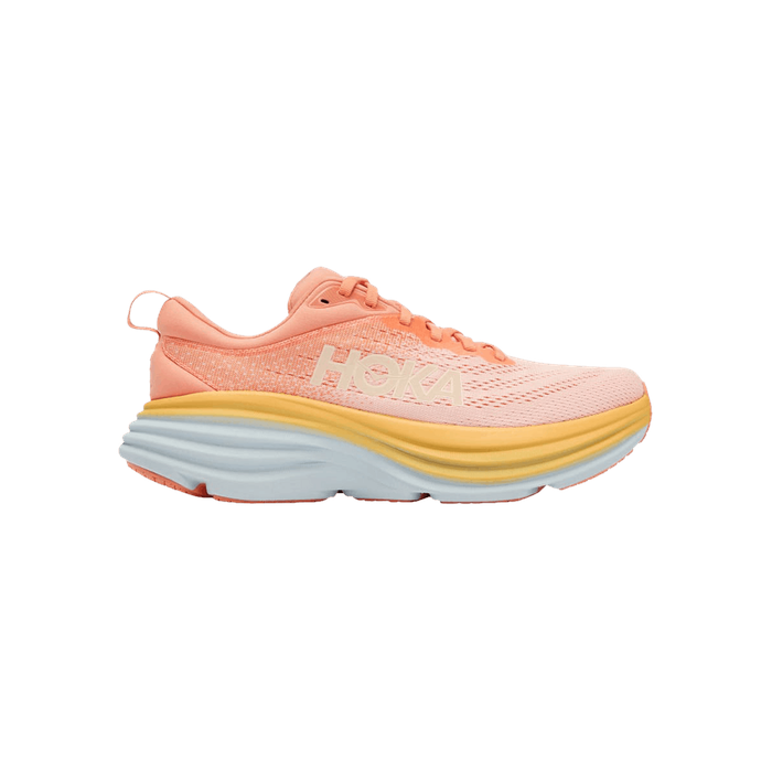 Hoka Wmns Bondi 8 'Shell Coral Peach Parfait'