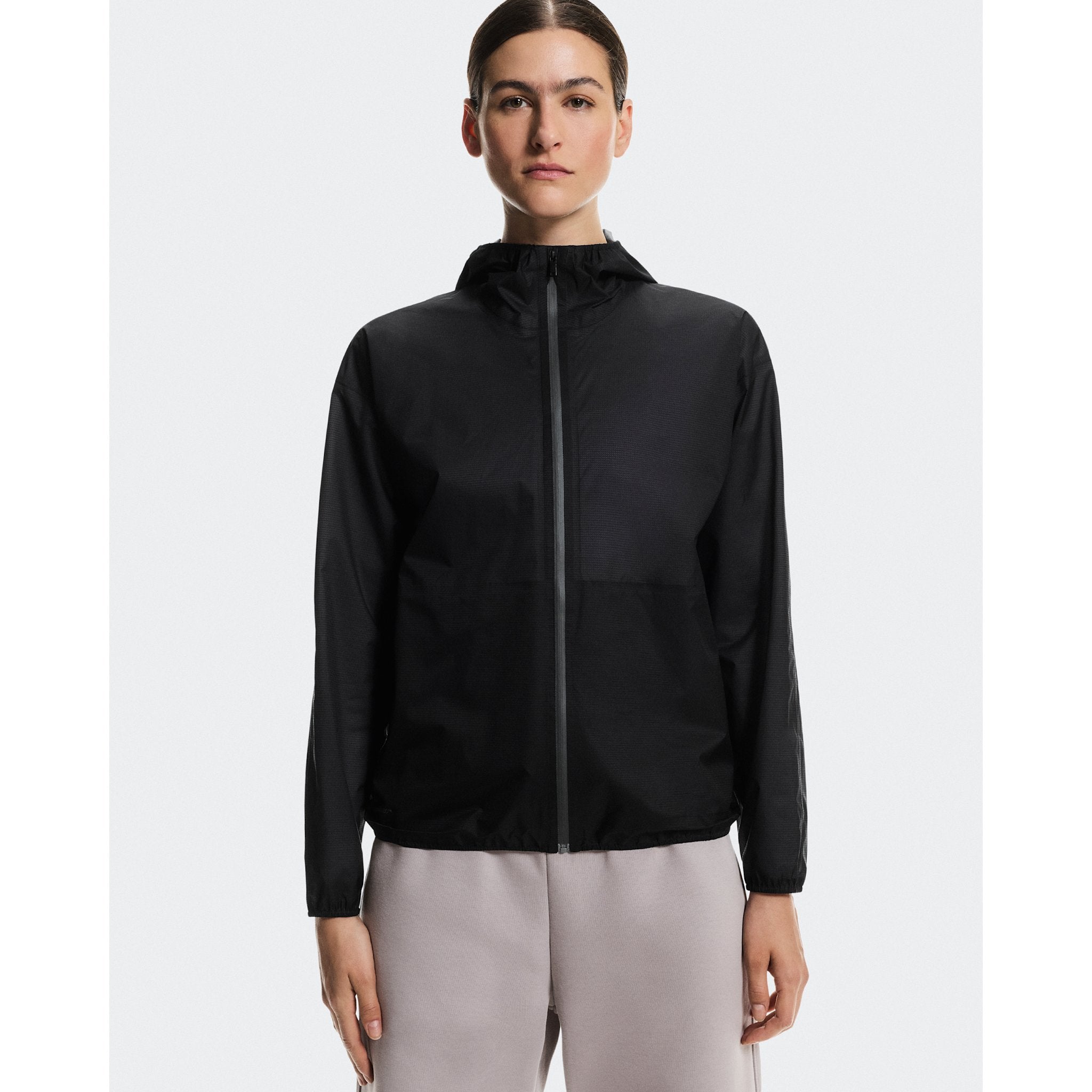 On Explore Lightweight Waterproof Jacket Black