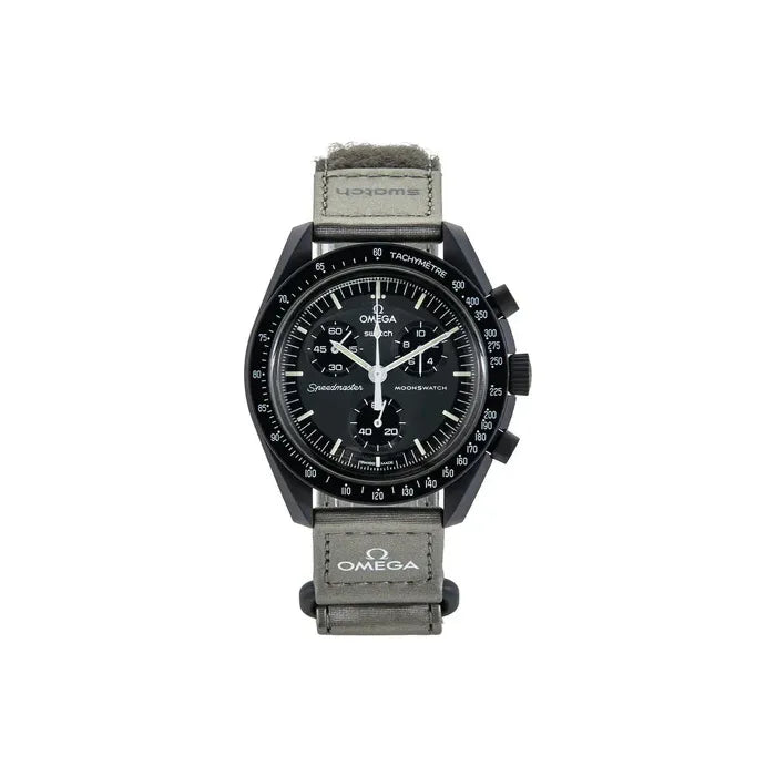 OMEGA × Swatch Mission to Mercury 美品 Swatch X Omega Bioceramic Moonswatch Mission To Mercury