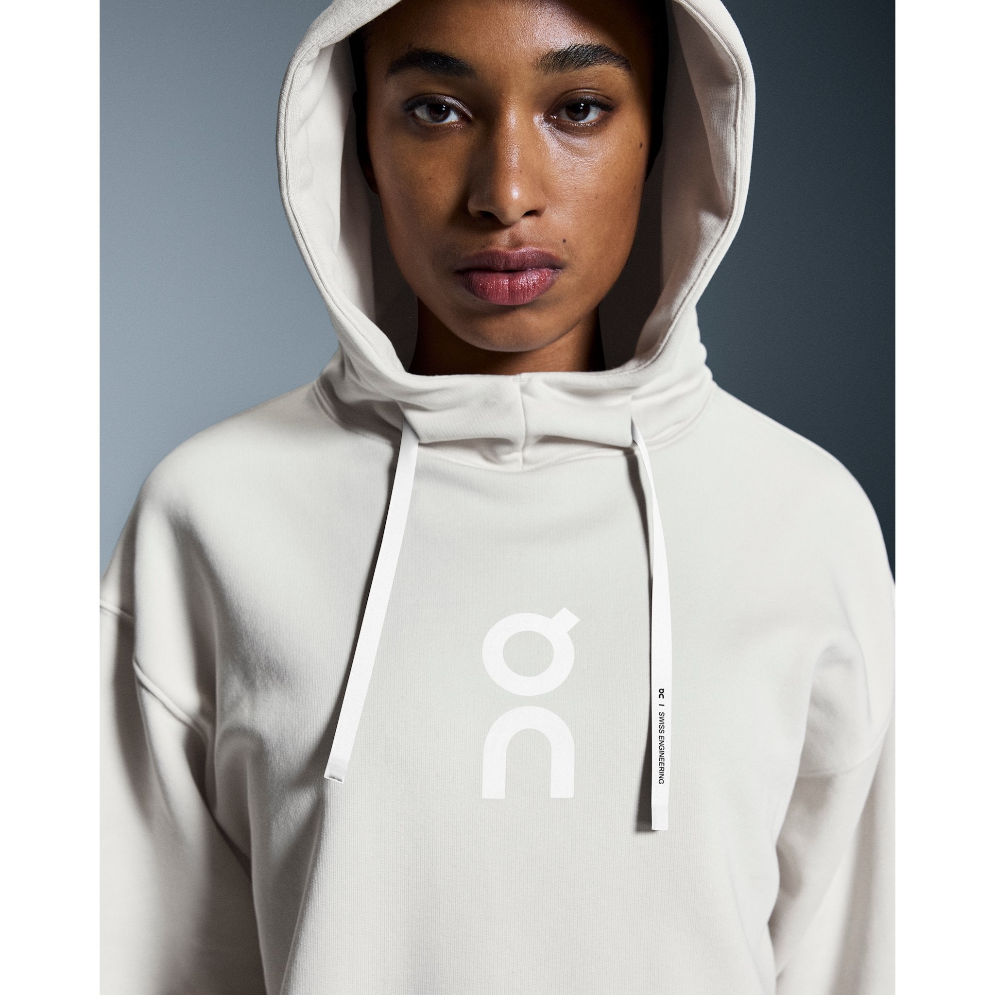 On Club Hoodie Silver