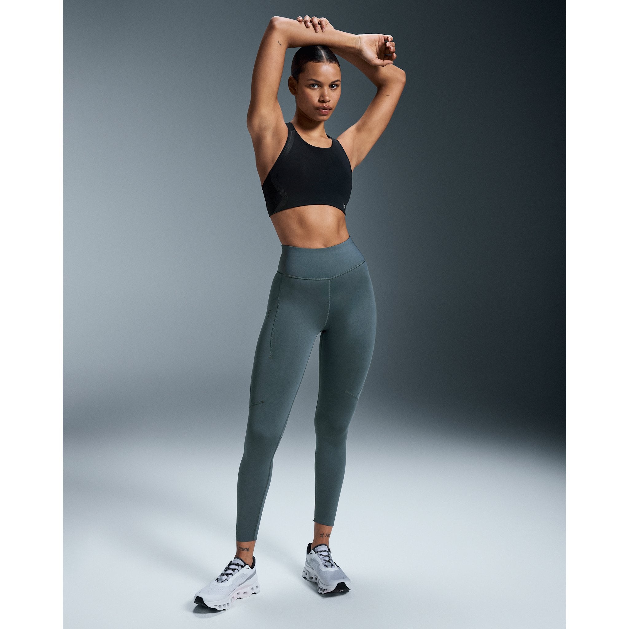 On Performance Winter Tights Stone
