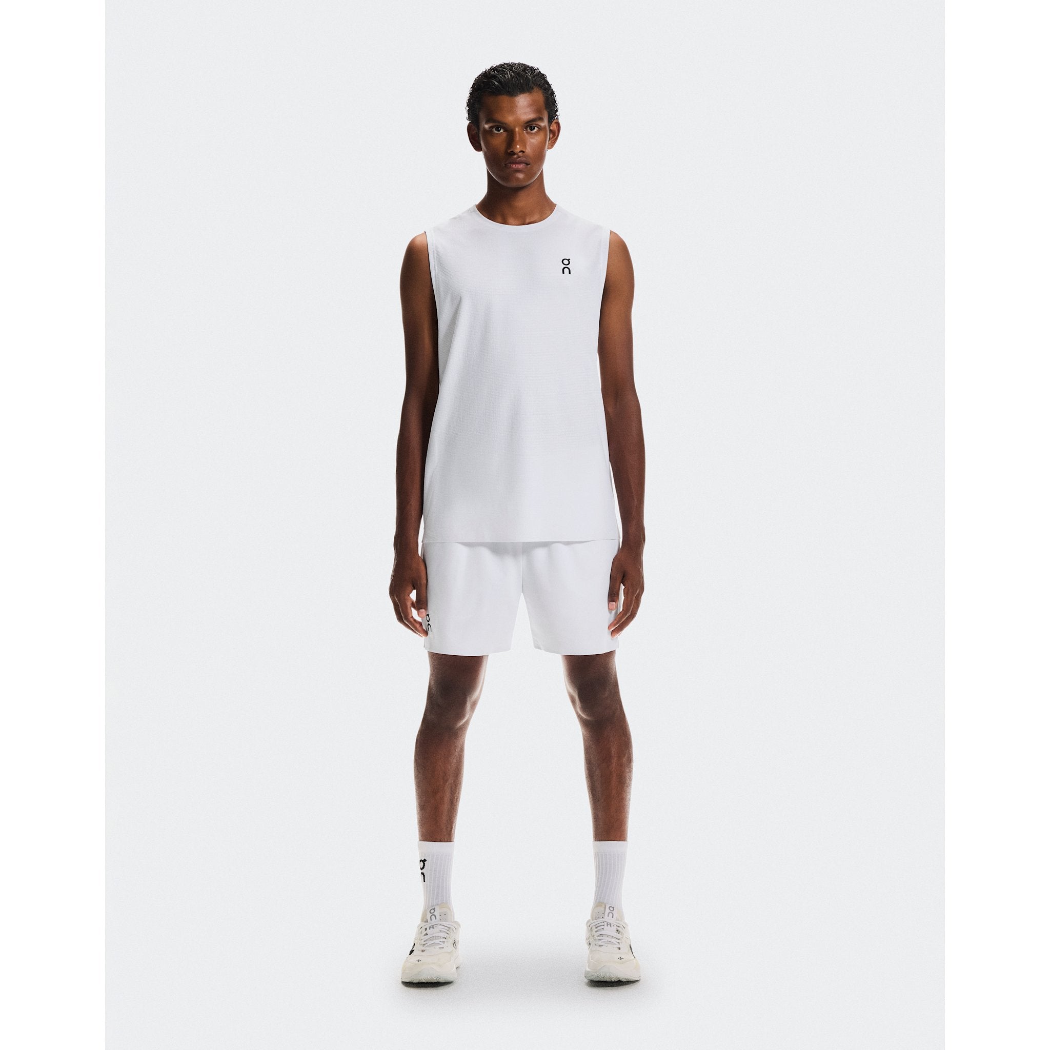 On Court Tank White