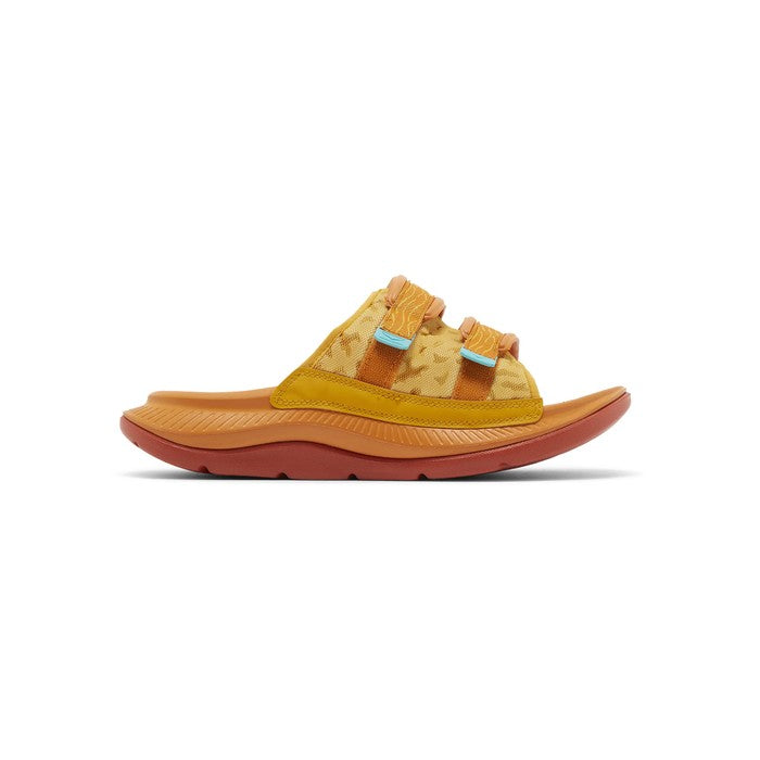 Hoka Ora Luxe 'Golden Yellow Desert Sun'