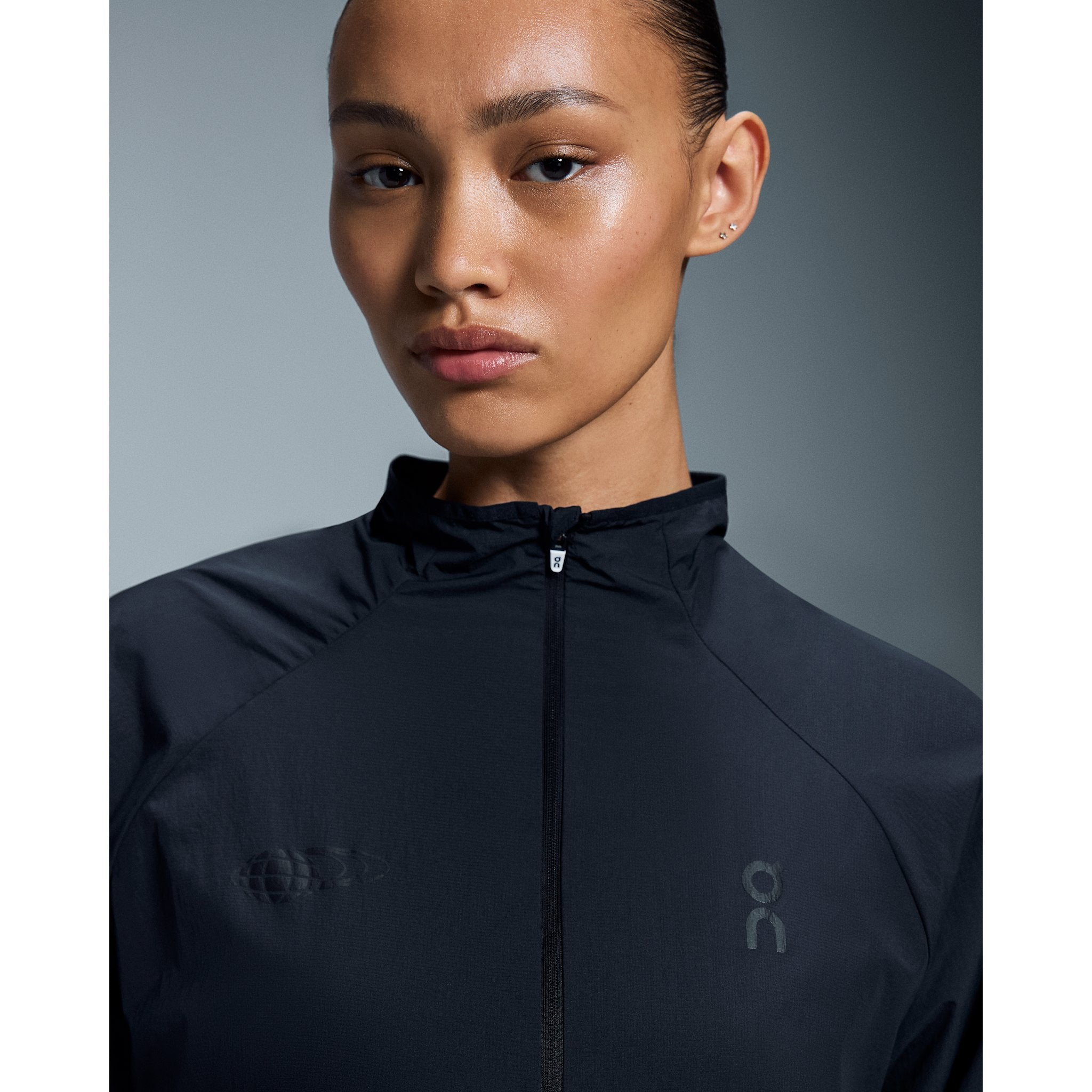 On Track Jacket Beams Black