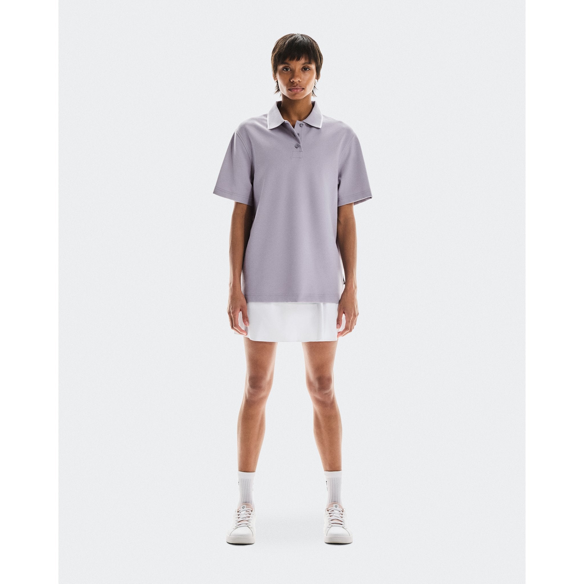 On Courtside Polo Lilac
