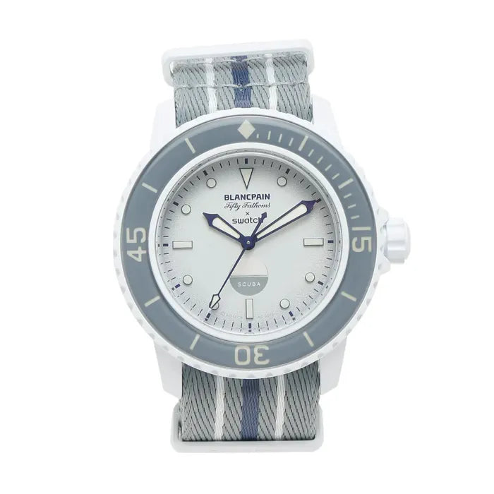 Swatch X Blancpain Antartic Ocean