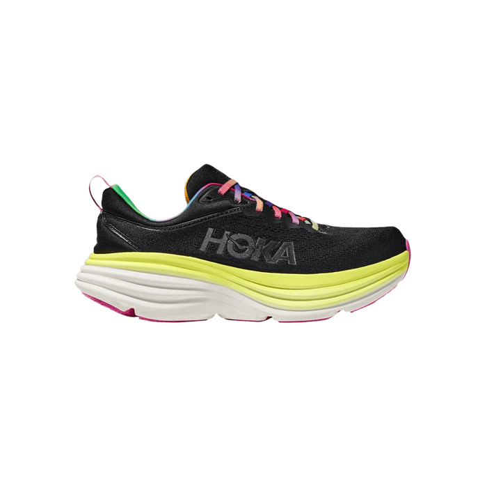 Hoka Bondi 8 'Black Rainbow'