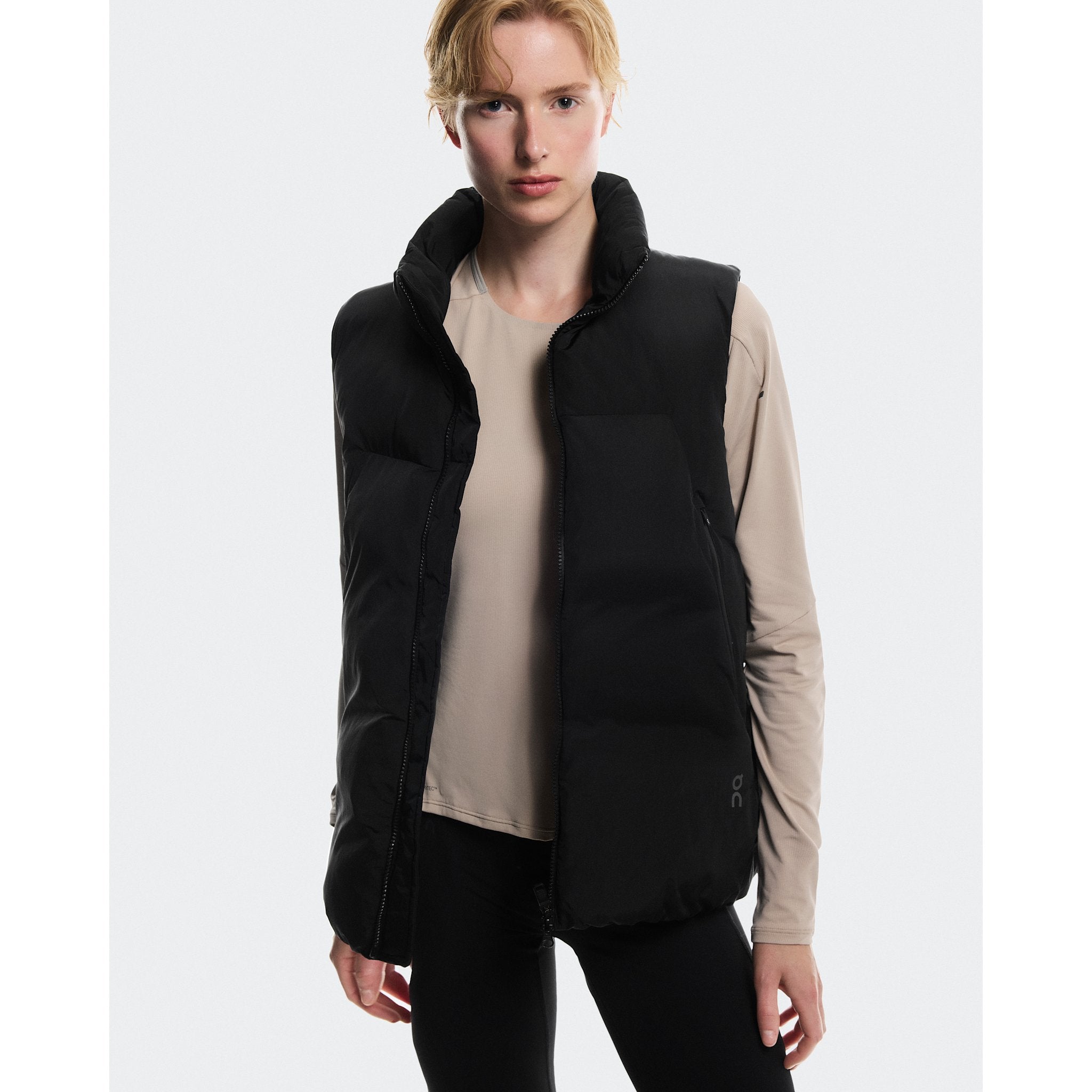 On All-Day Puffer Vest Black
