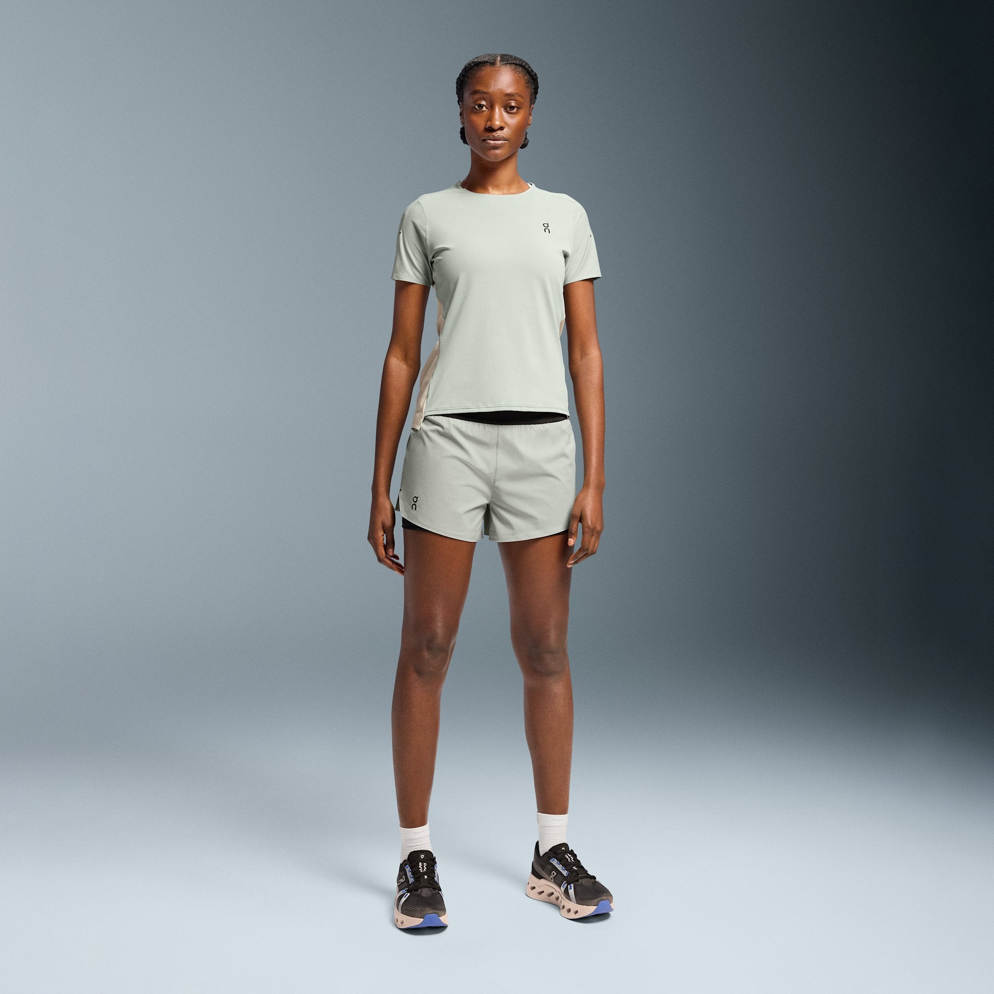 On Running Shorts Cobble | Black