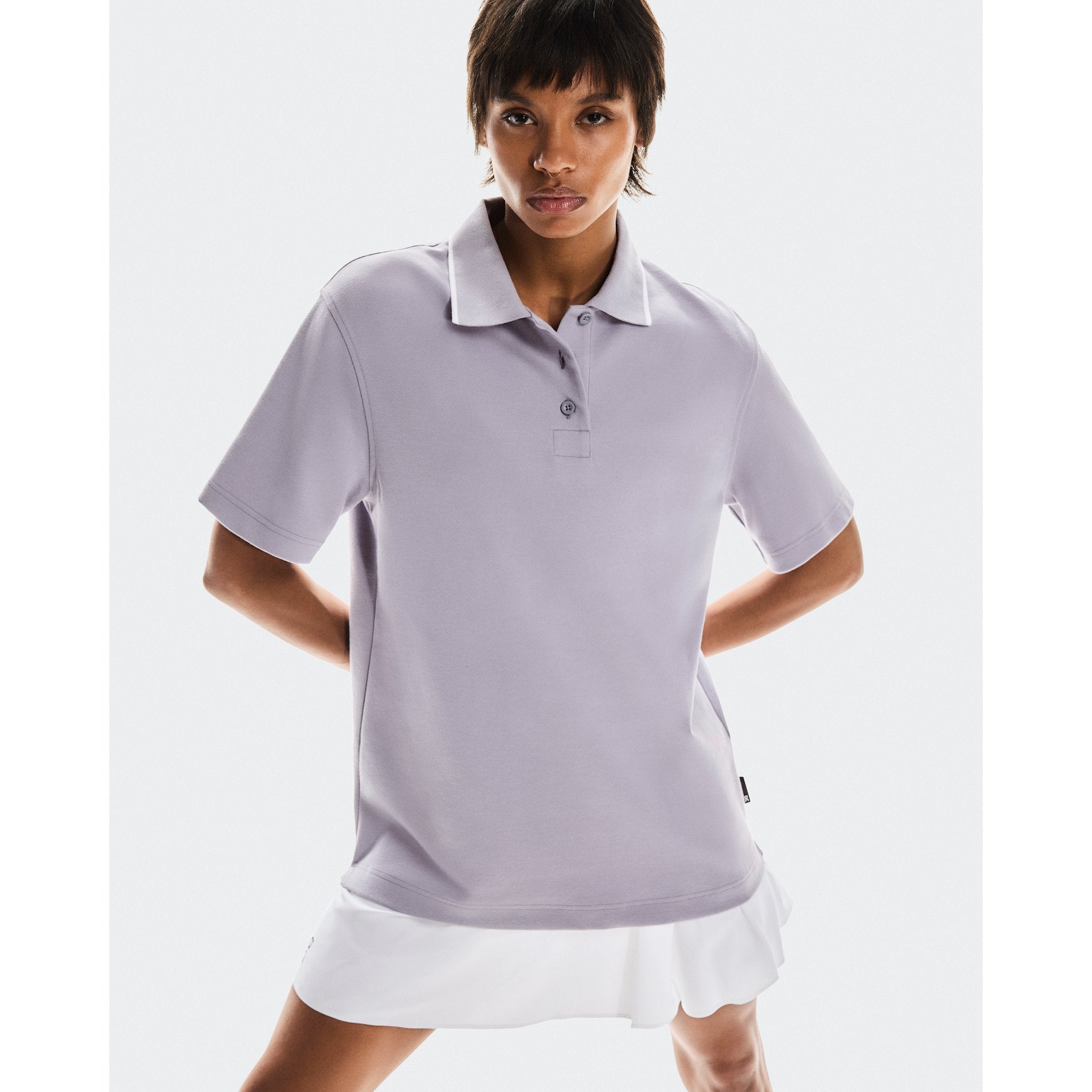 On Courtside Polo Lilac