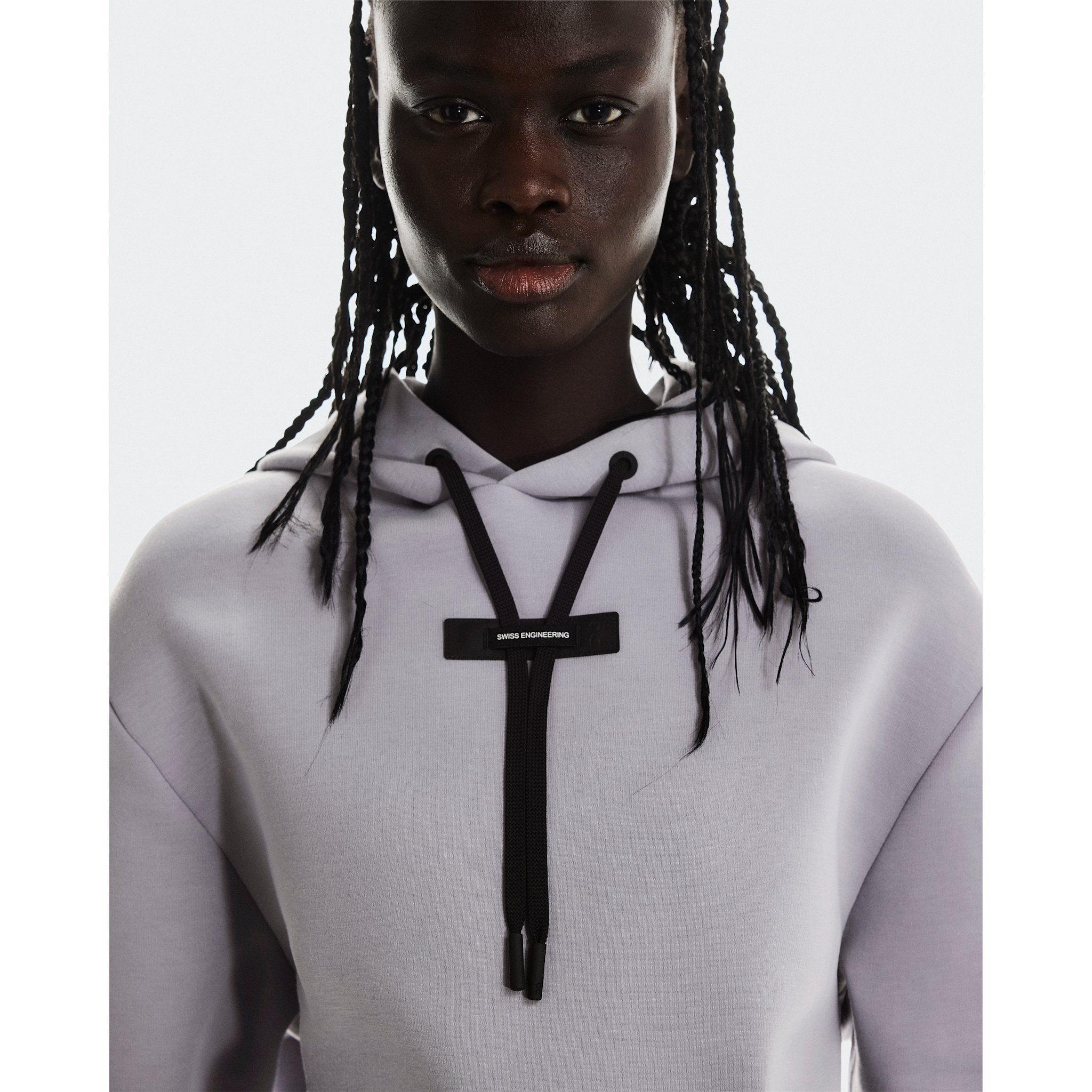 On Focus Tech Hoodie Lilac