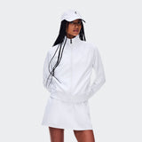 On Courtside Full Zip LDN White