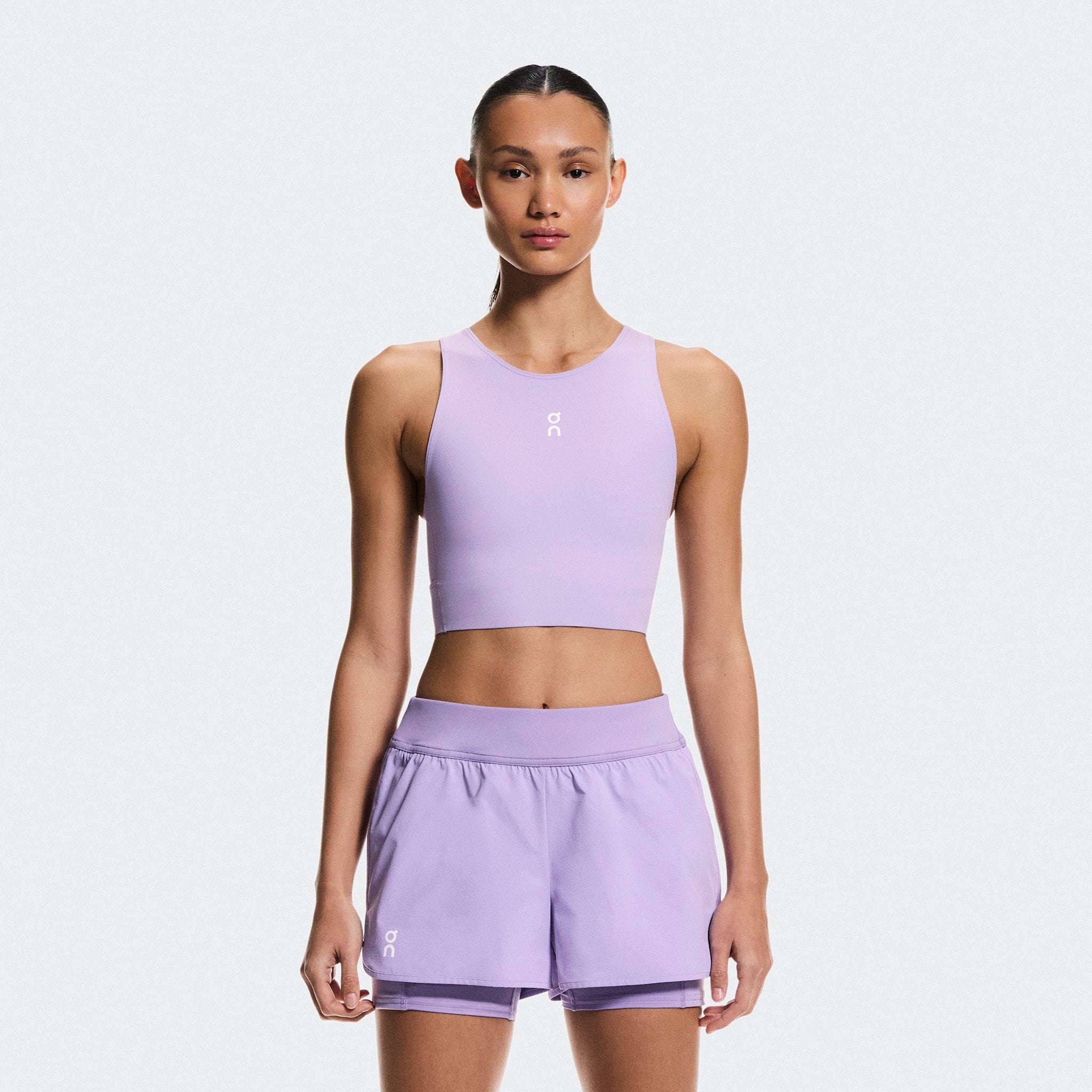 On Court Crop Top Bloom