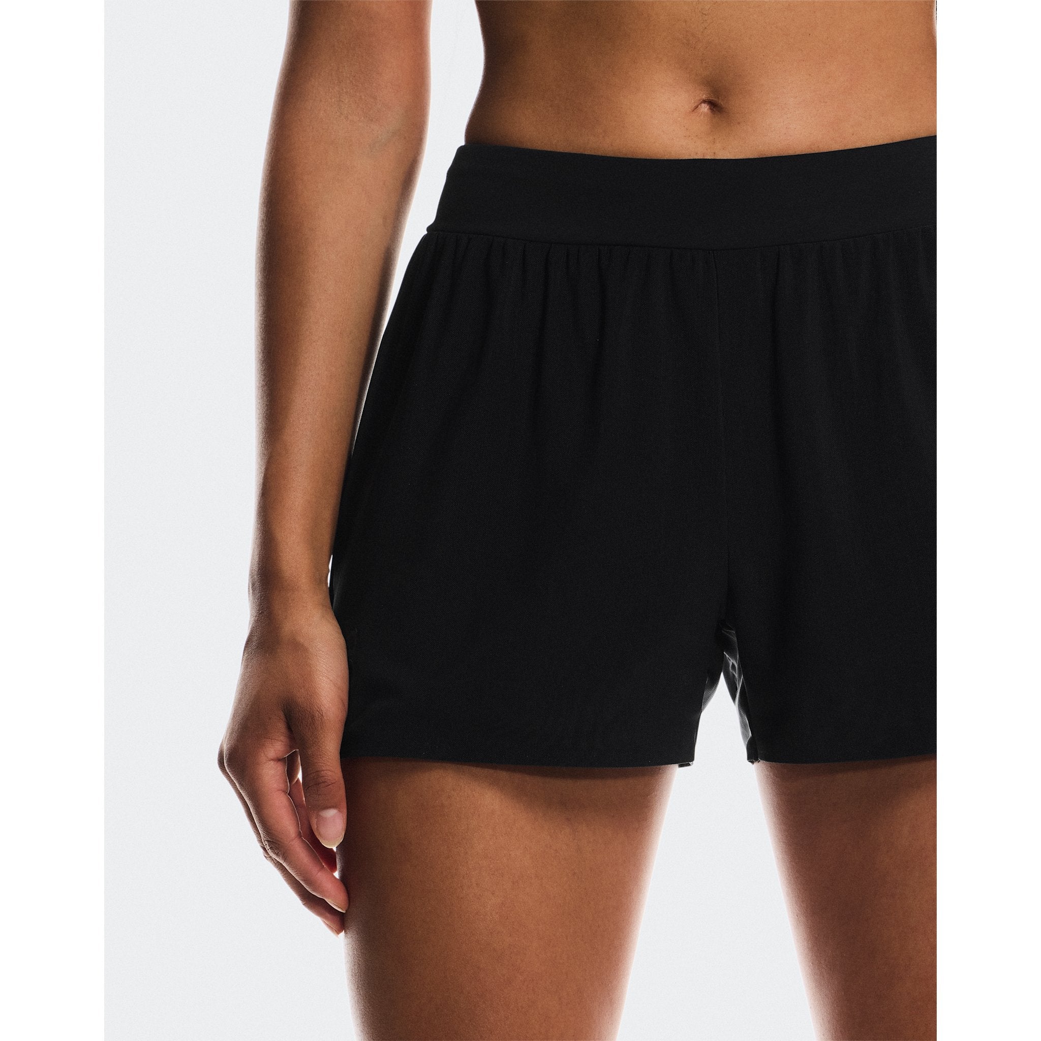 On Mesh Shorts Black