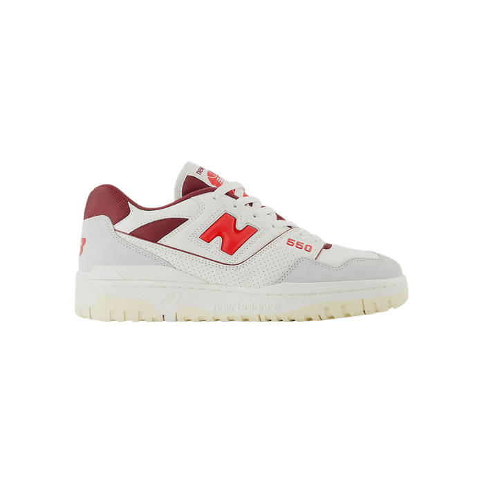 New Balance 550 'Sea Salt Grey True Red'
