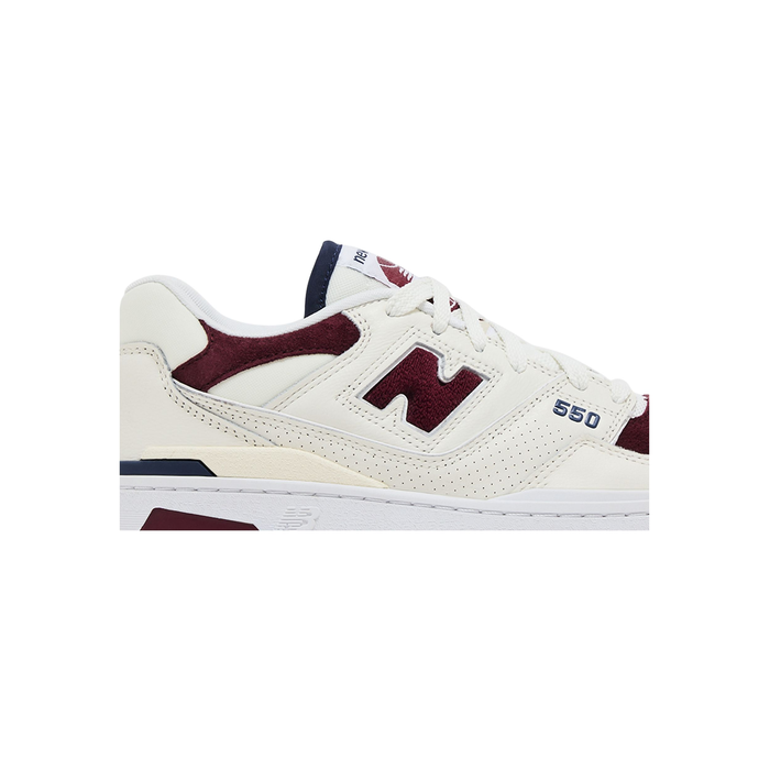 New Balance 550 'Suede Toe Pack - Burgundy Navy'