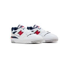 New Balance 550 'White Navy True Red'