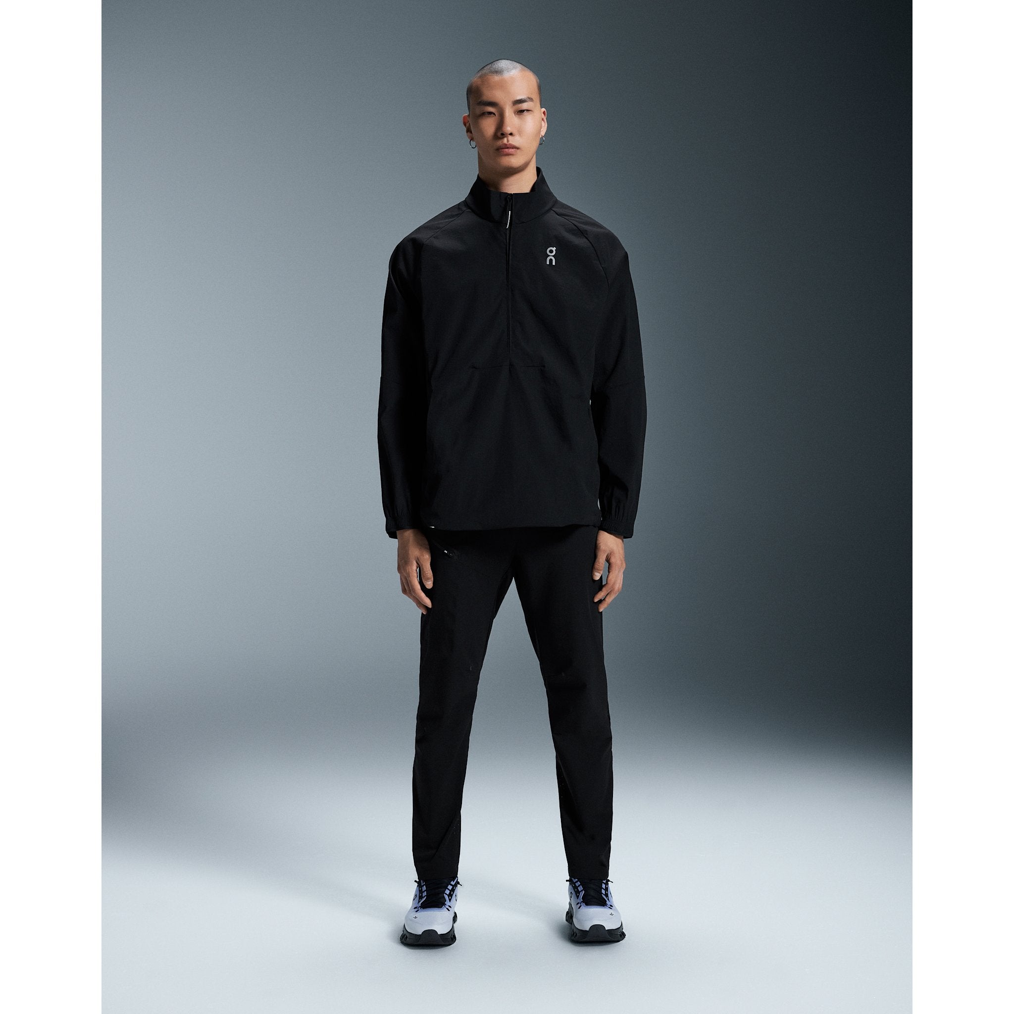 On All-Day 1/2 Zip Jacket Black