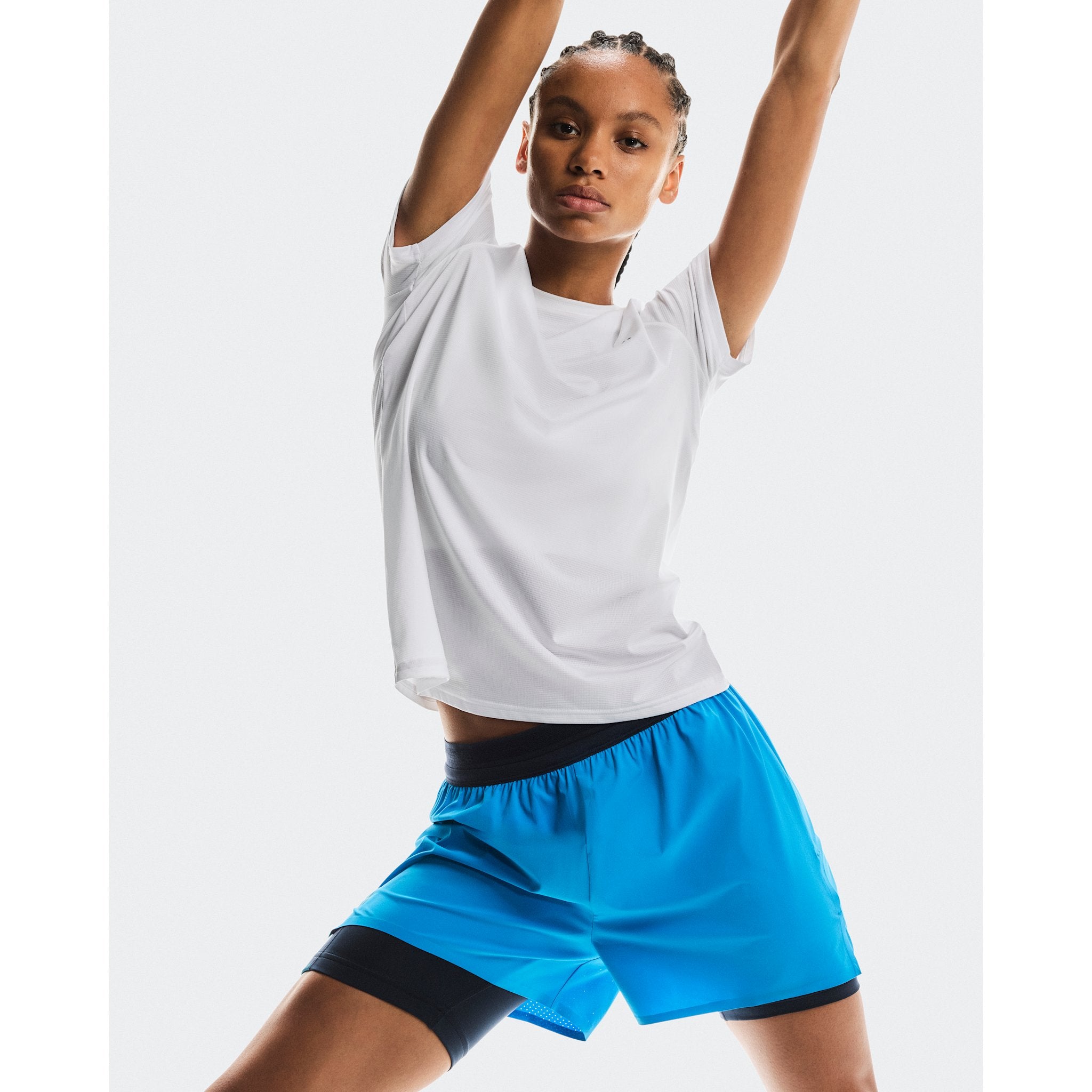 On 3" Performance 2/1 Shorts Malibu | Navy