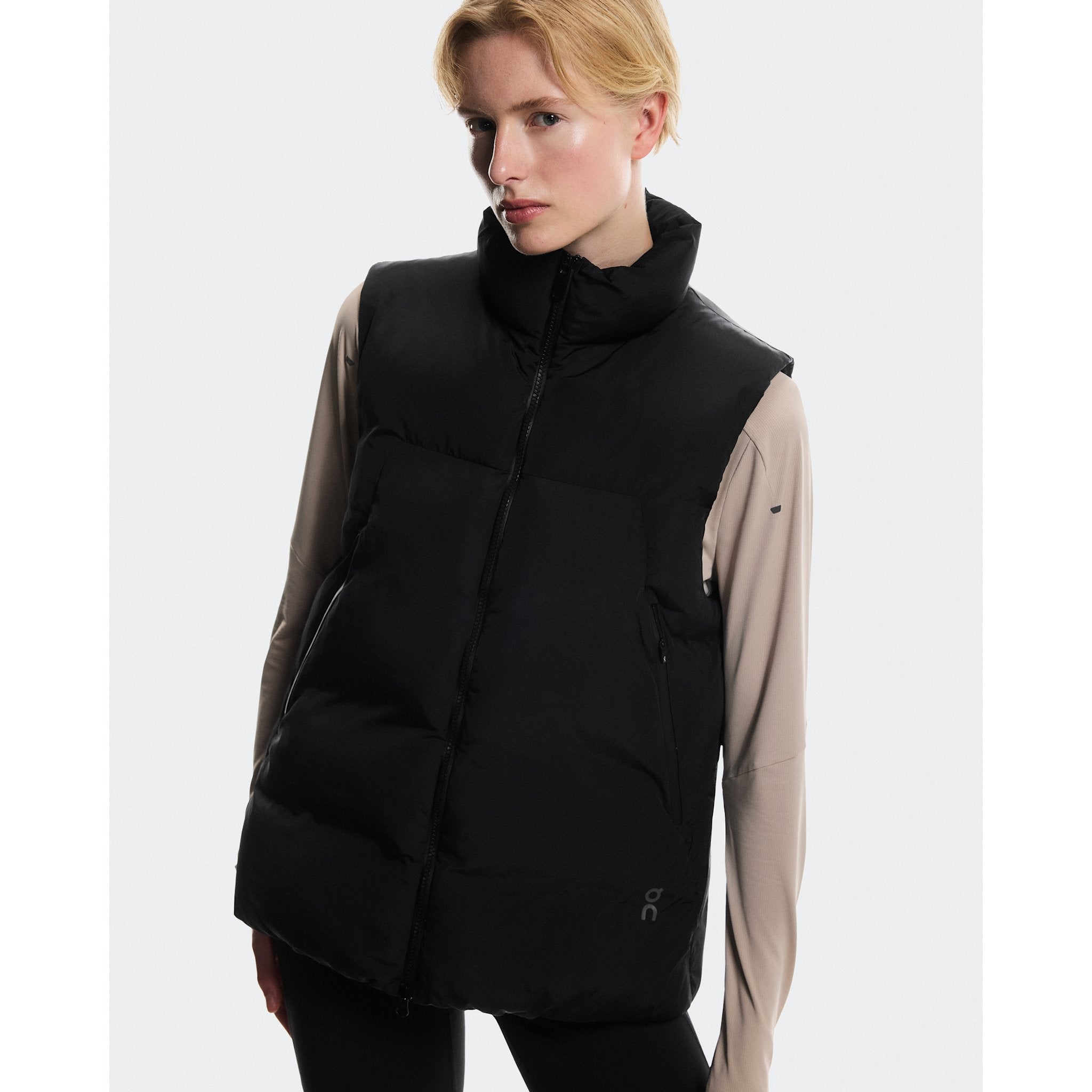 On All-Day Puffer Vest Black