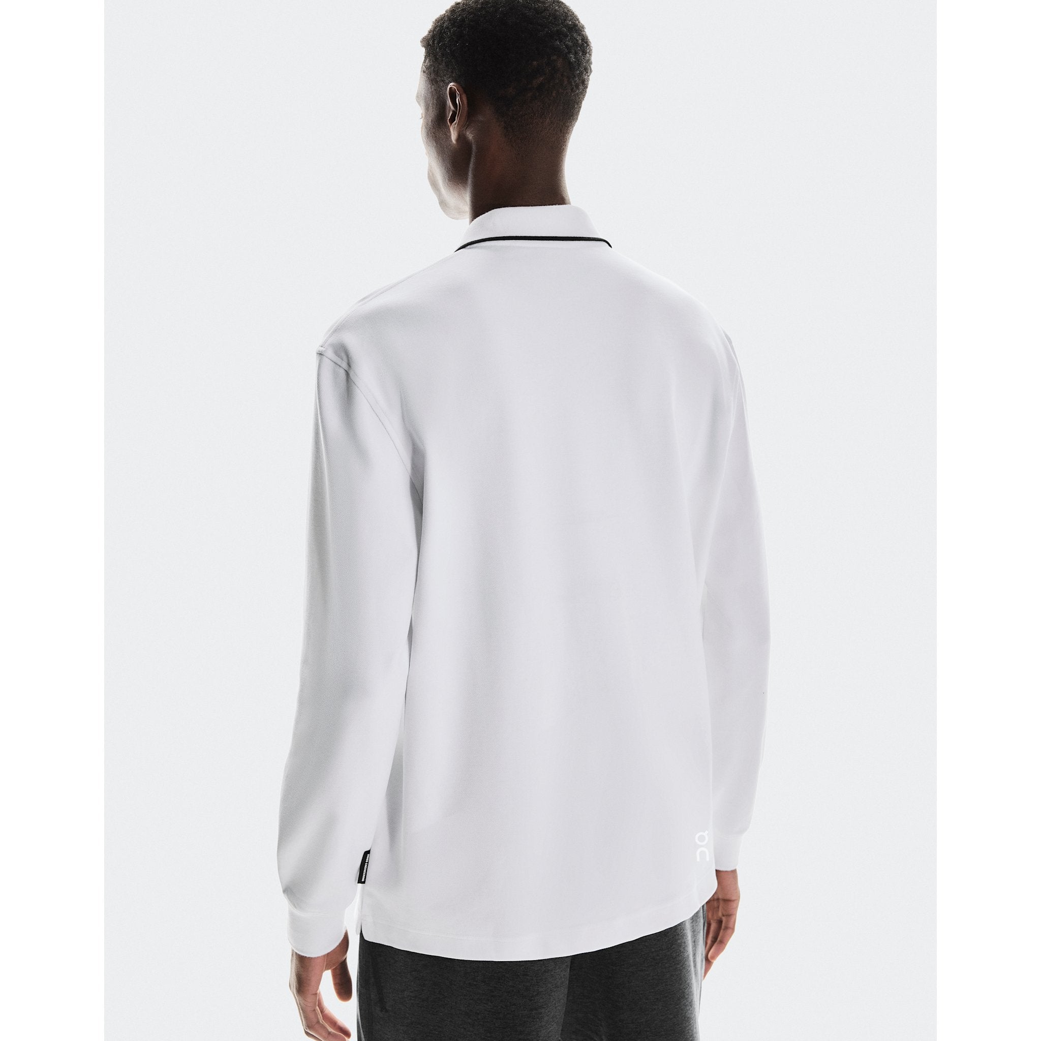 On Courtside Long-T Polo White