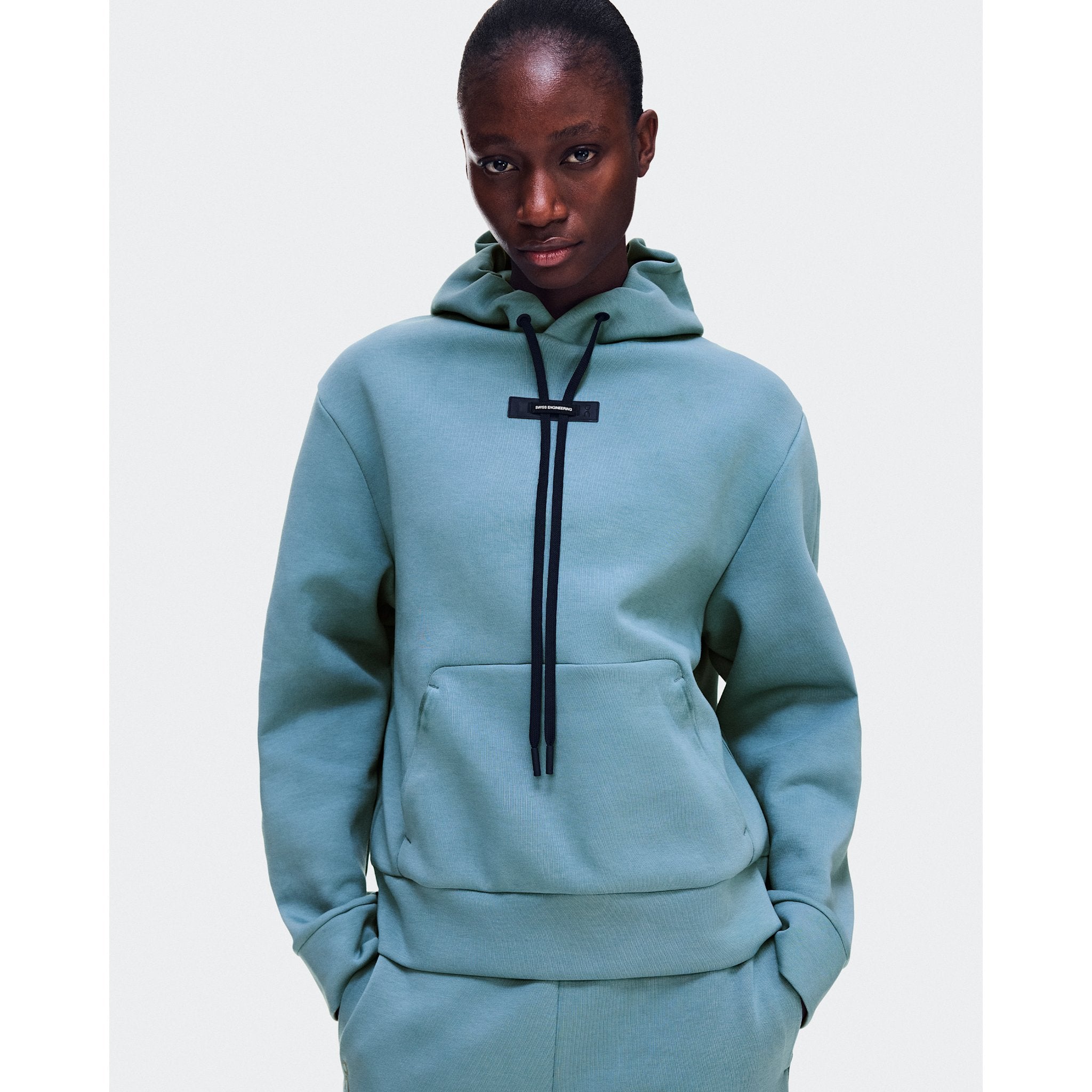 On Focus Tech Hoodie Agave