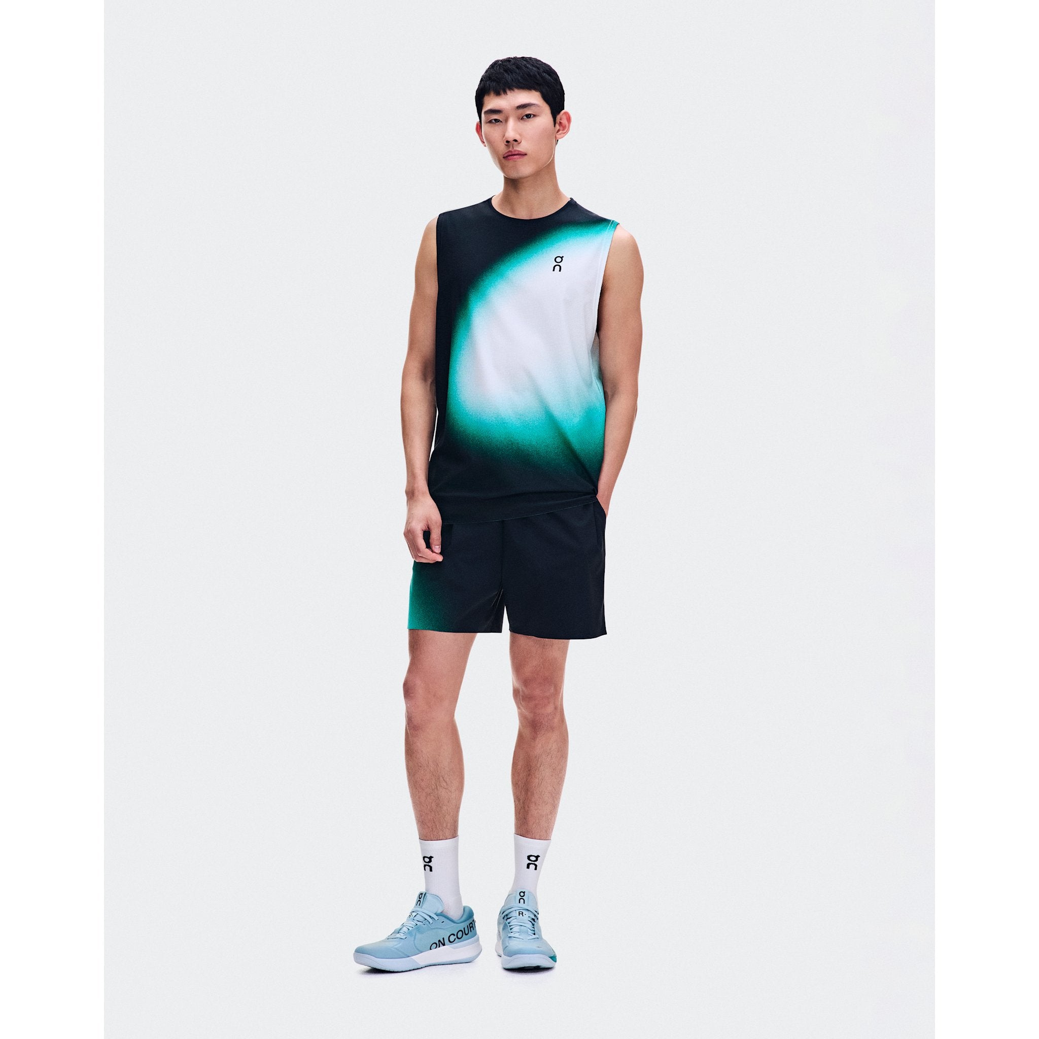 On Court Tank Swing Black | Neem
