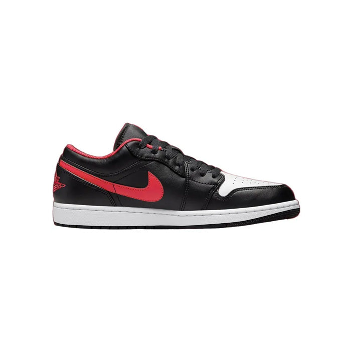 Air Jordan 1 Low "Black Fire Red White / White Toe"