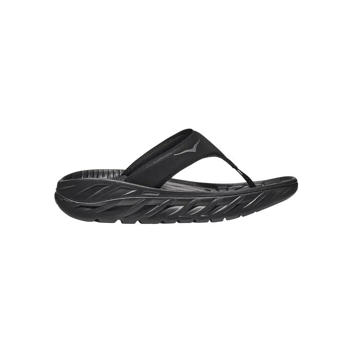 Hoka Wmns Ora Recovery Flip Slide 'Black Dark Gull Grey'