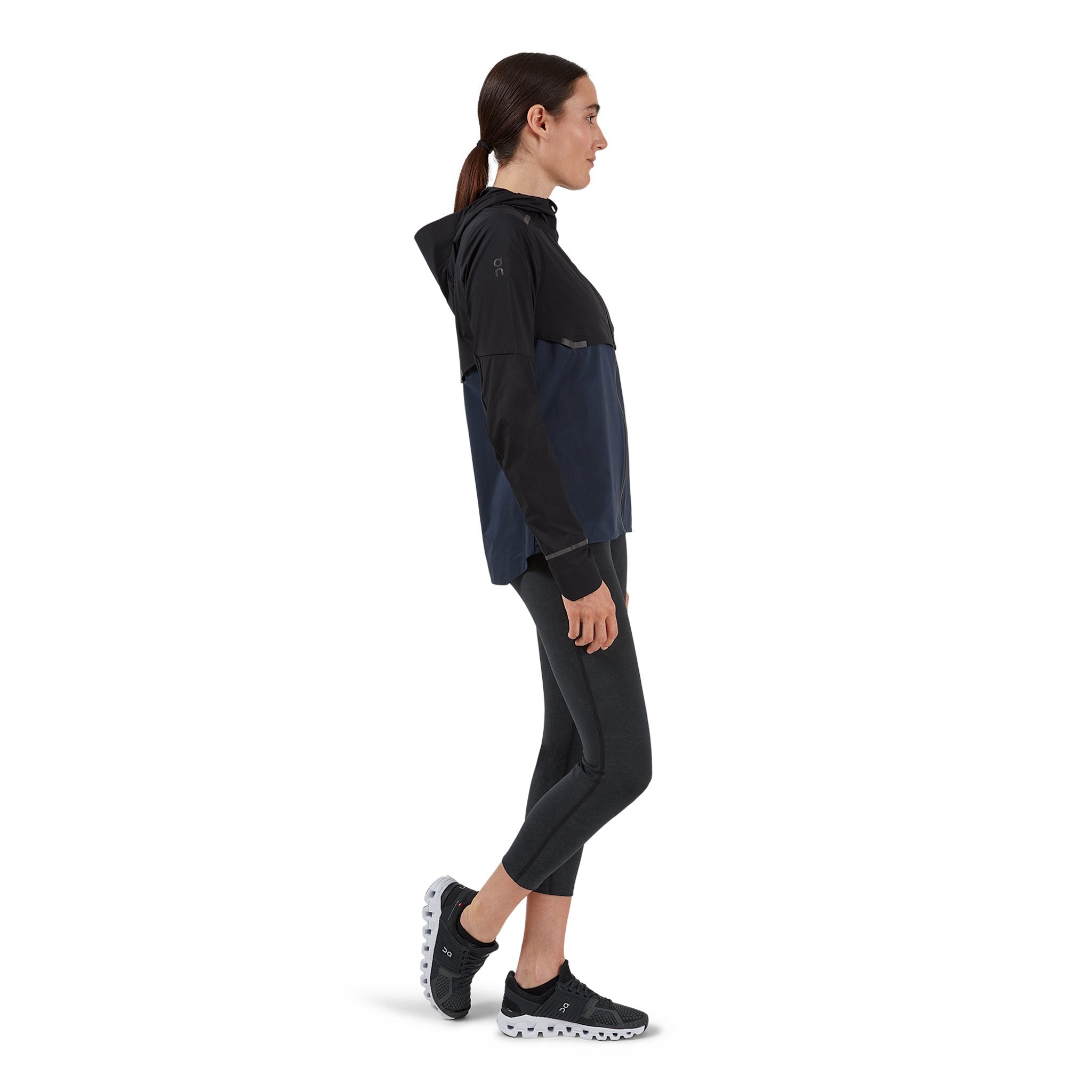 On Weather Jacket Black | Navy