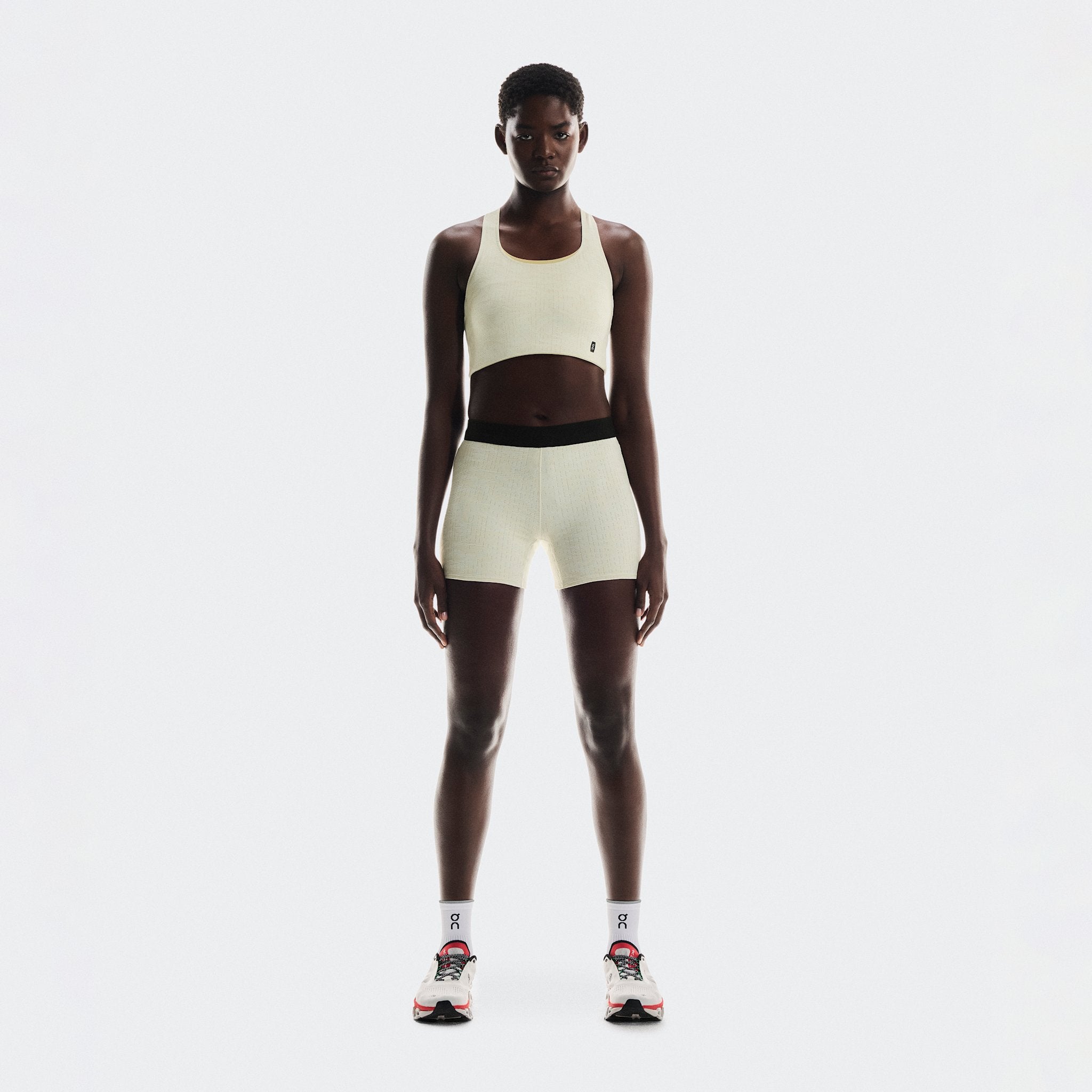On Pace Tights Short Ice