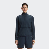On Courtside 1/2 Zip Eaze Midnight