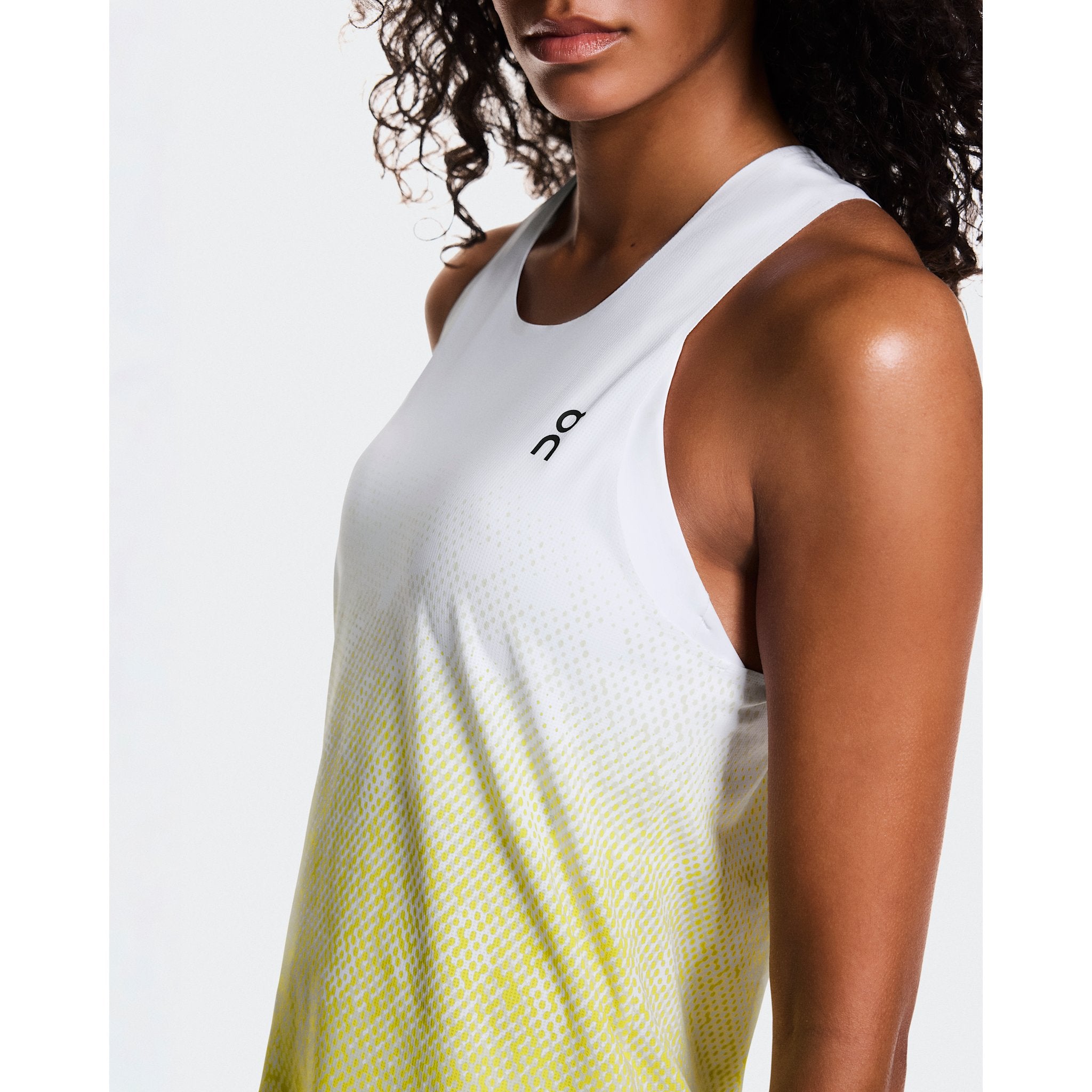On Zero Singlet White | Lime