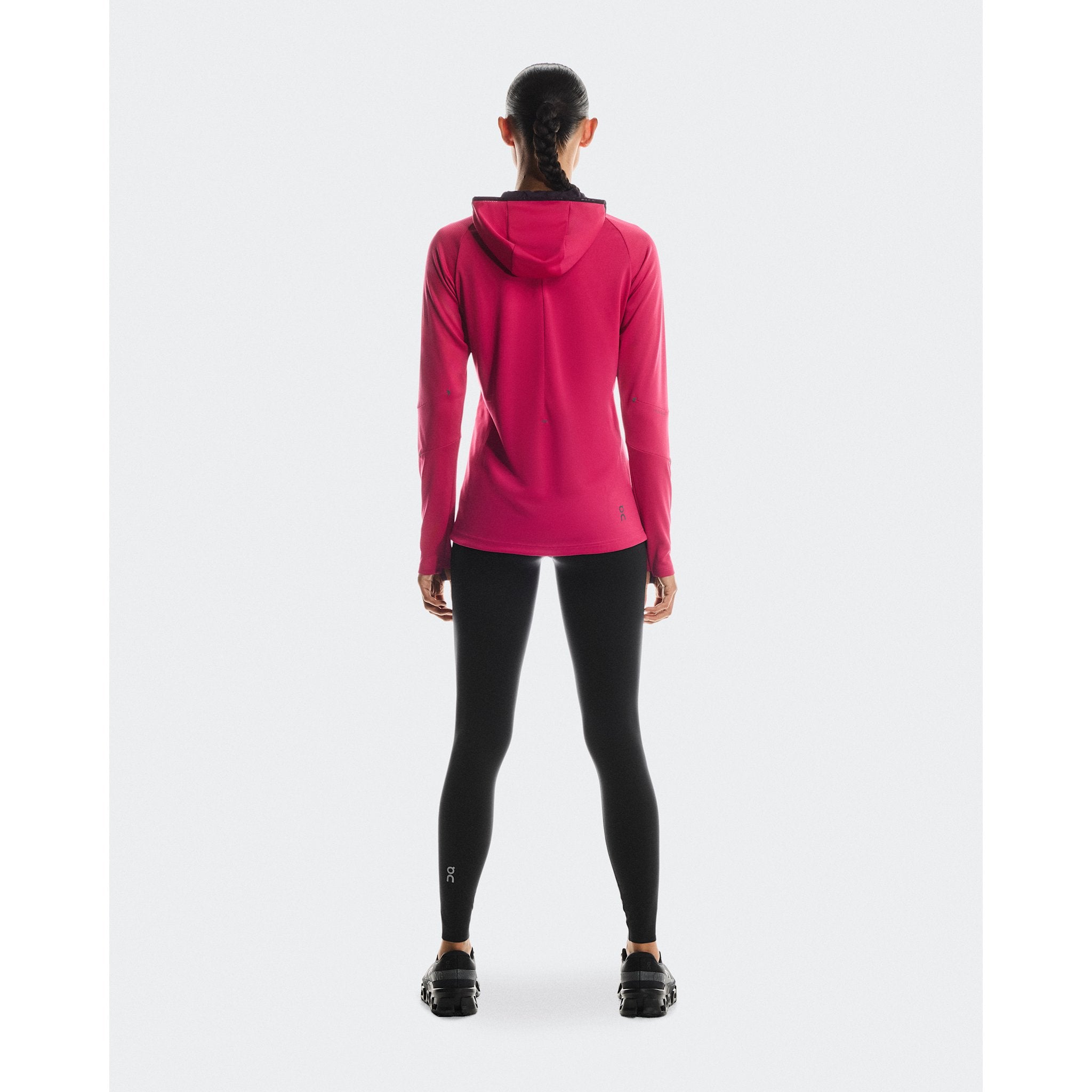 On Climate Zip Hoodie Grenadine