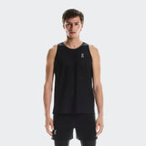 On Pace Tank Glacier | White