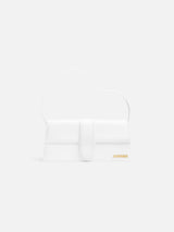 Jacquemus The Long Bambino Smooth Leather Structured Shoulder Bag White