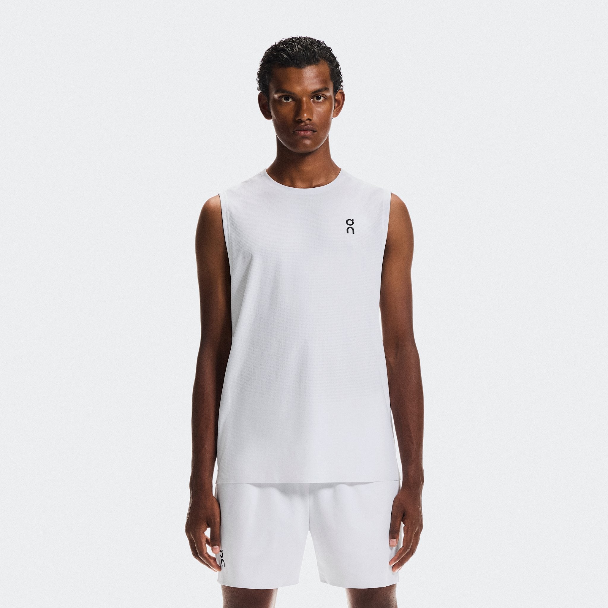 On Court Tank White